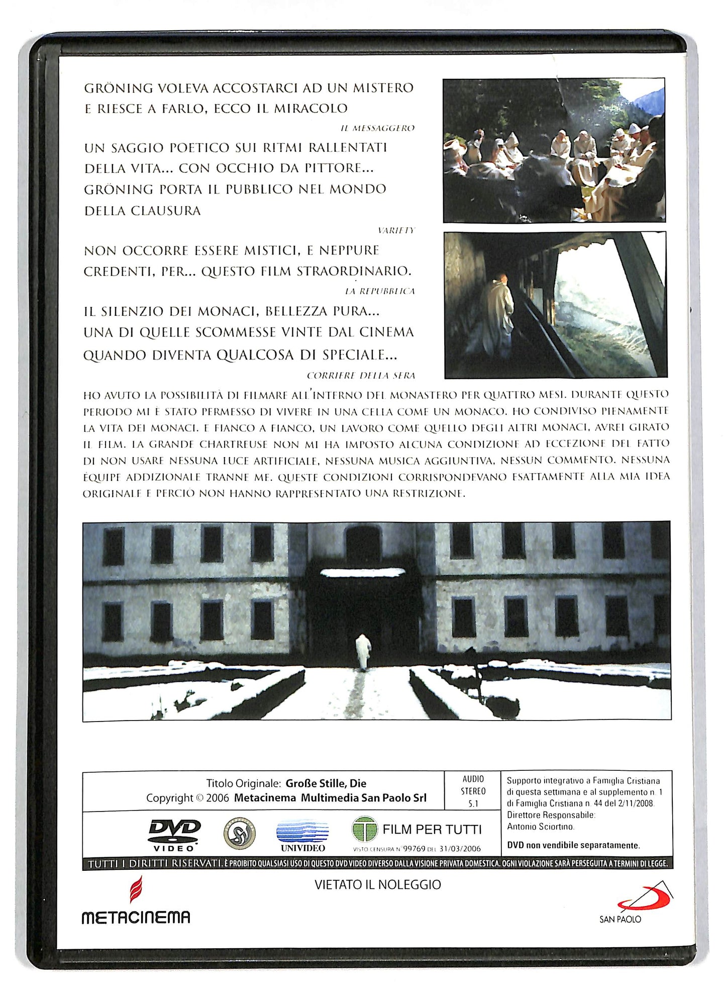 EBOND Il grande silenzio EDITORIALE DVD DB635712
