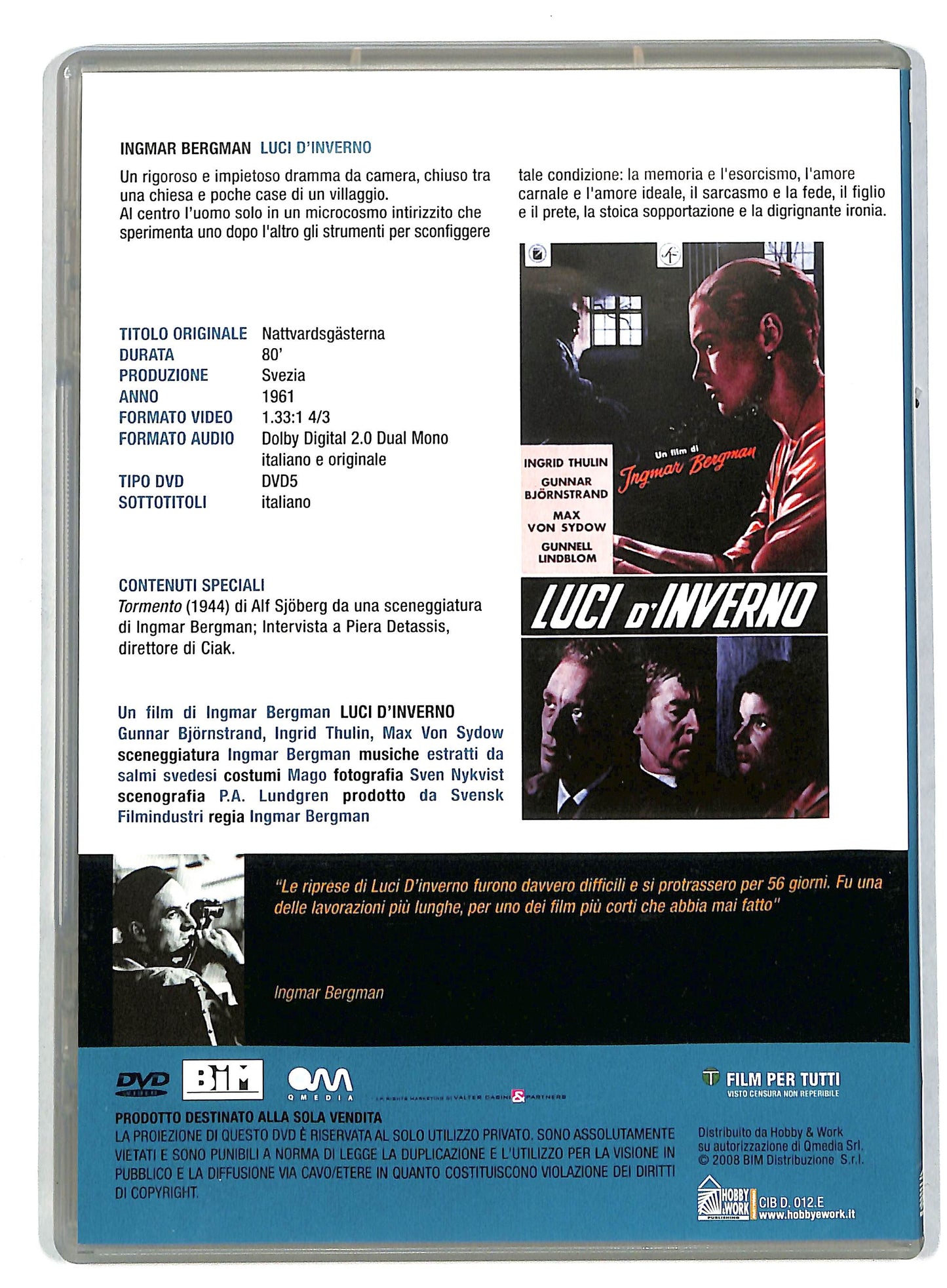 EBOND Luci d'inverno EDITORIALE DVD DB635811