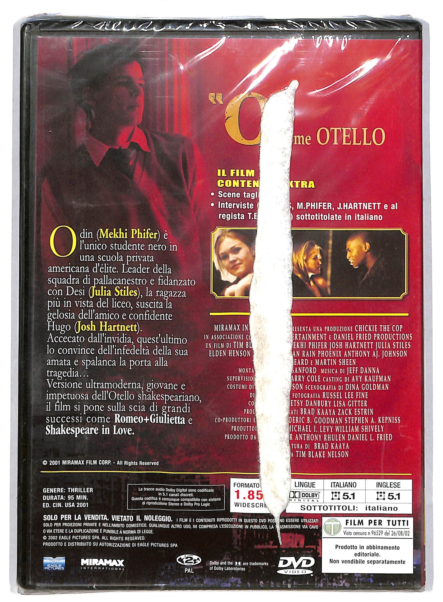 EBOND O come Otello EDITORIALE DVD DB635834
