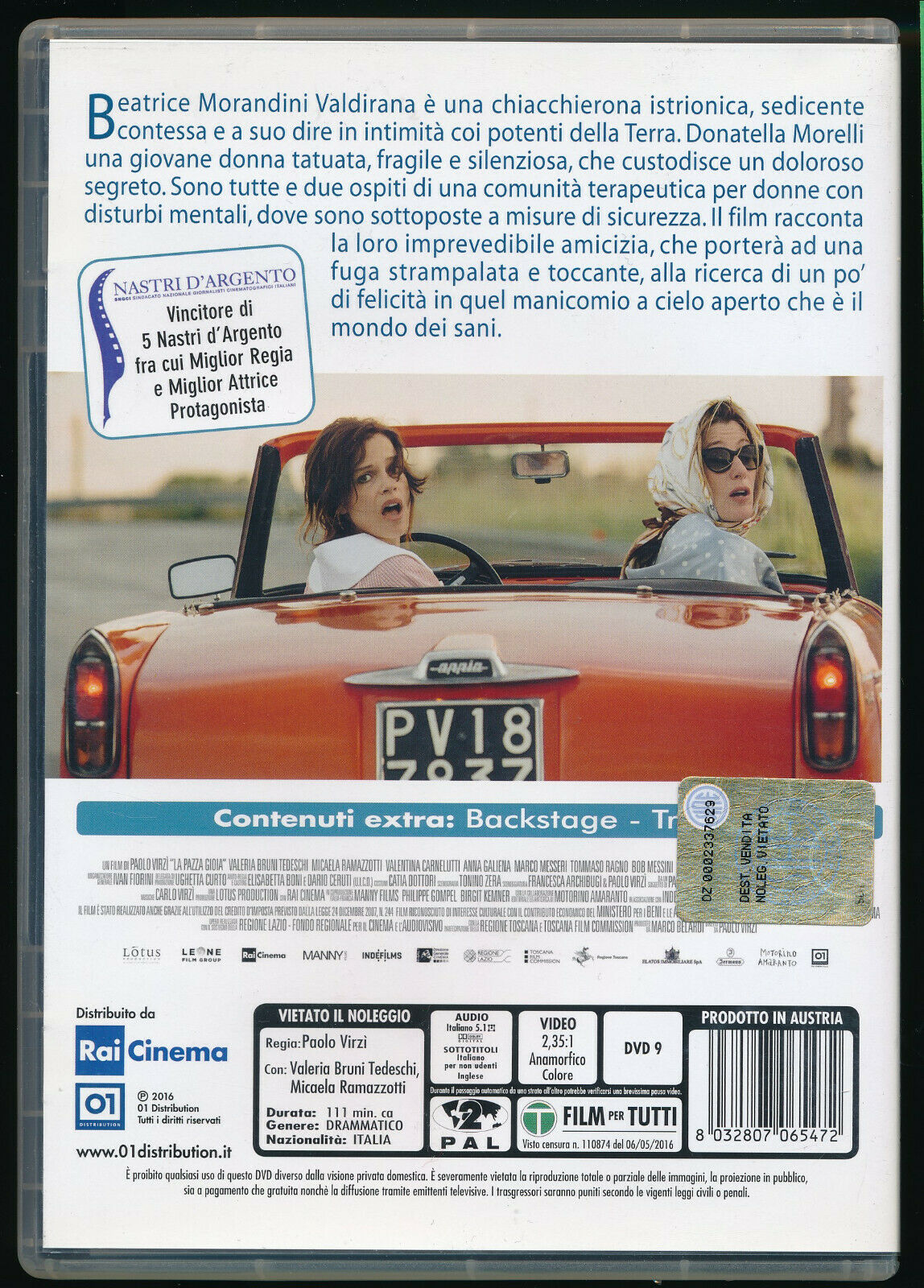 EBOND La Pazza Gioia DVD DB638133