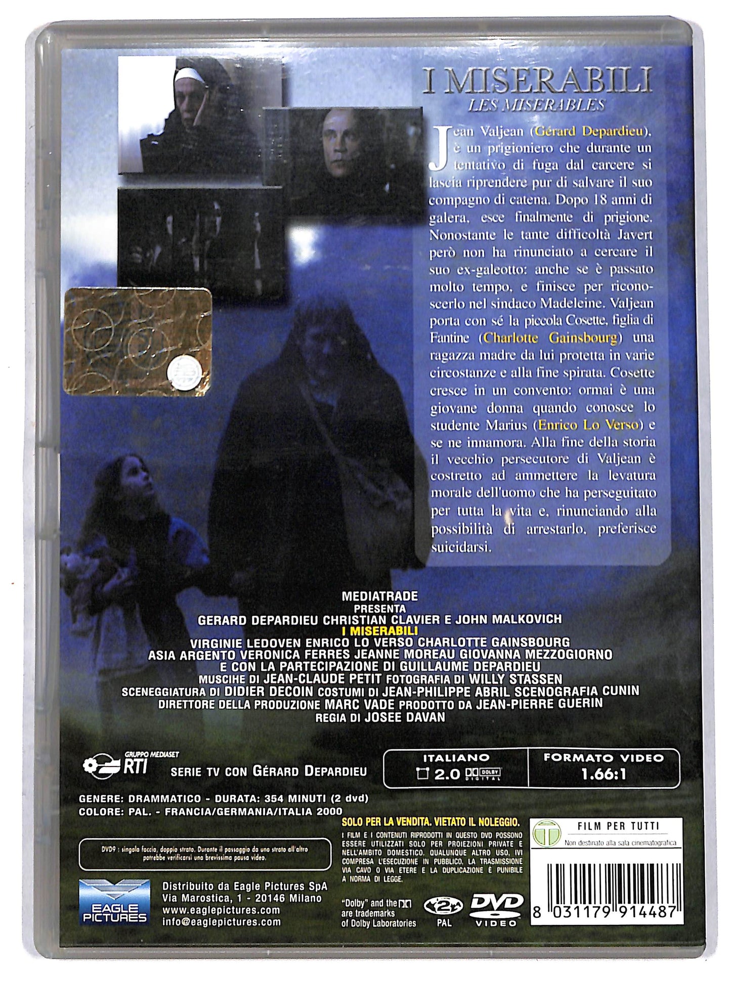 EBOND i miserabili ( 2 dvd) DVD DB638342