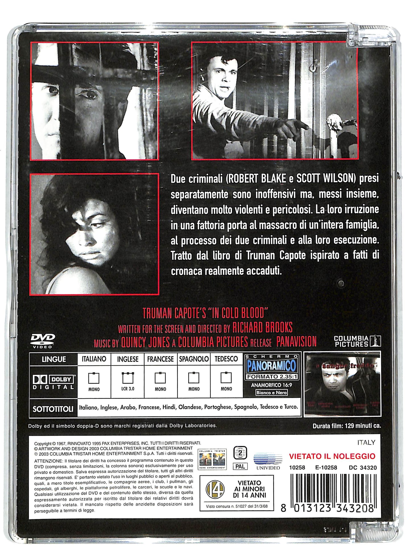 EBOND A sangue freddo SJB DVD DB638421