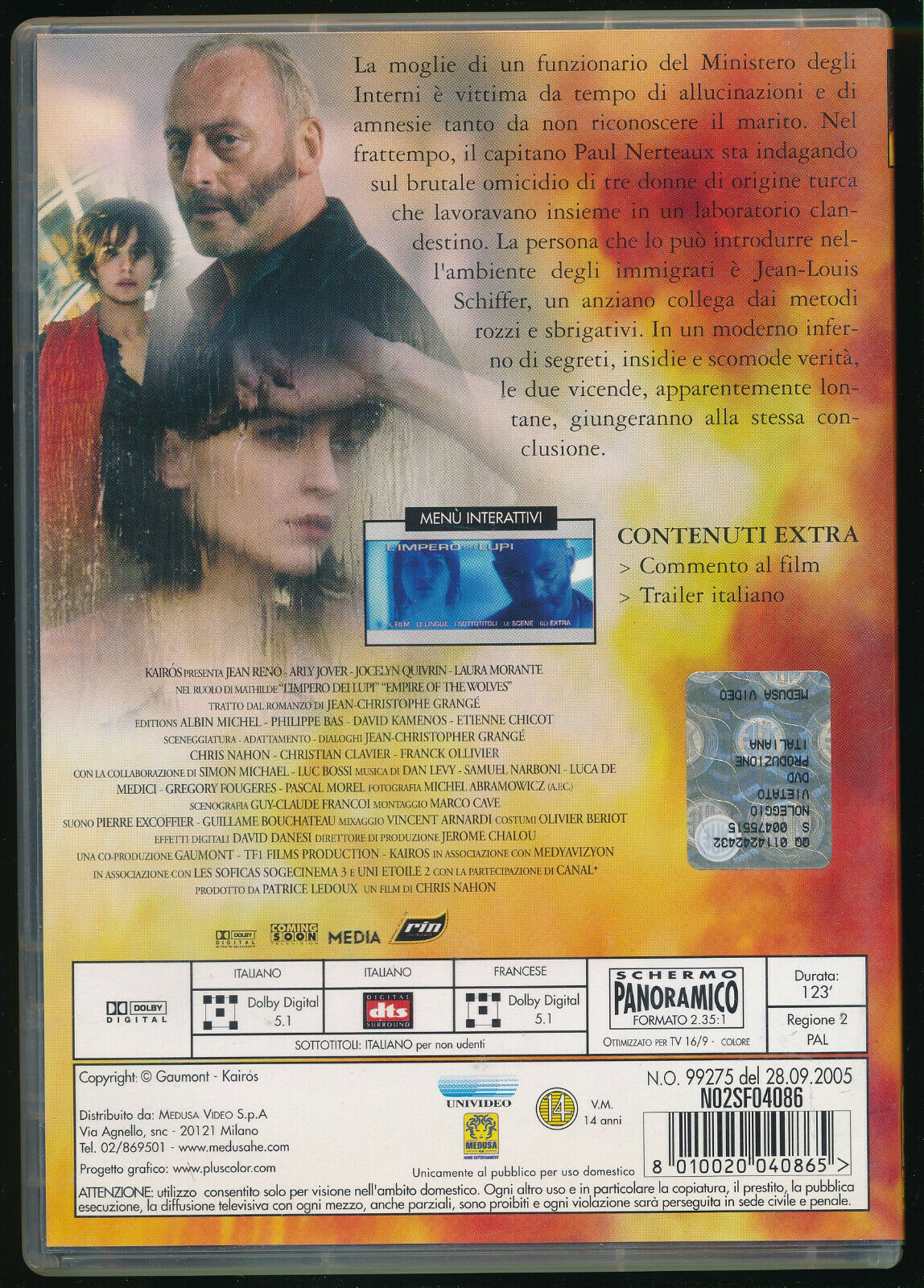 EBOND L'impero Dei Lupi DVD DB638425