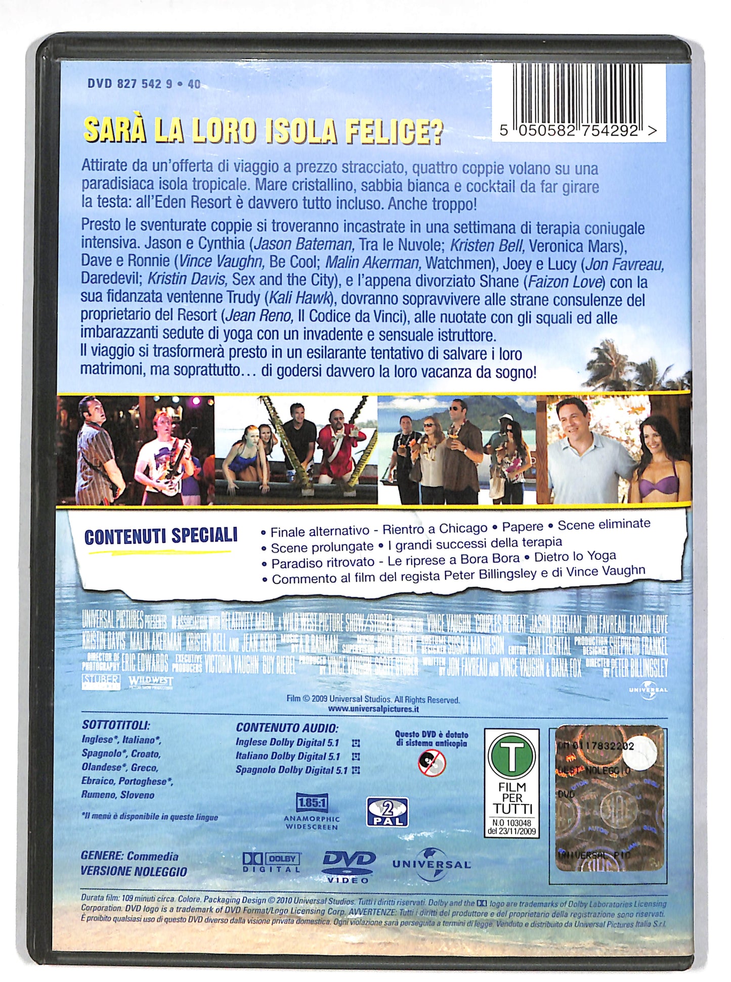 EBOND L'isola delle coppie NOLEGGIO DVD DB639112