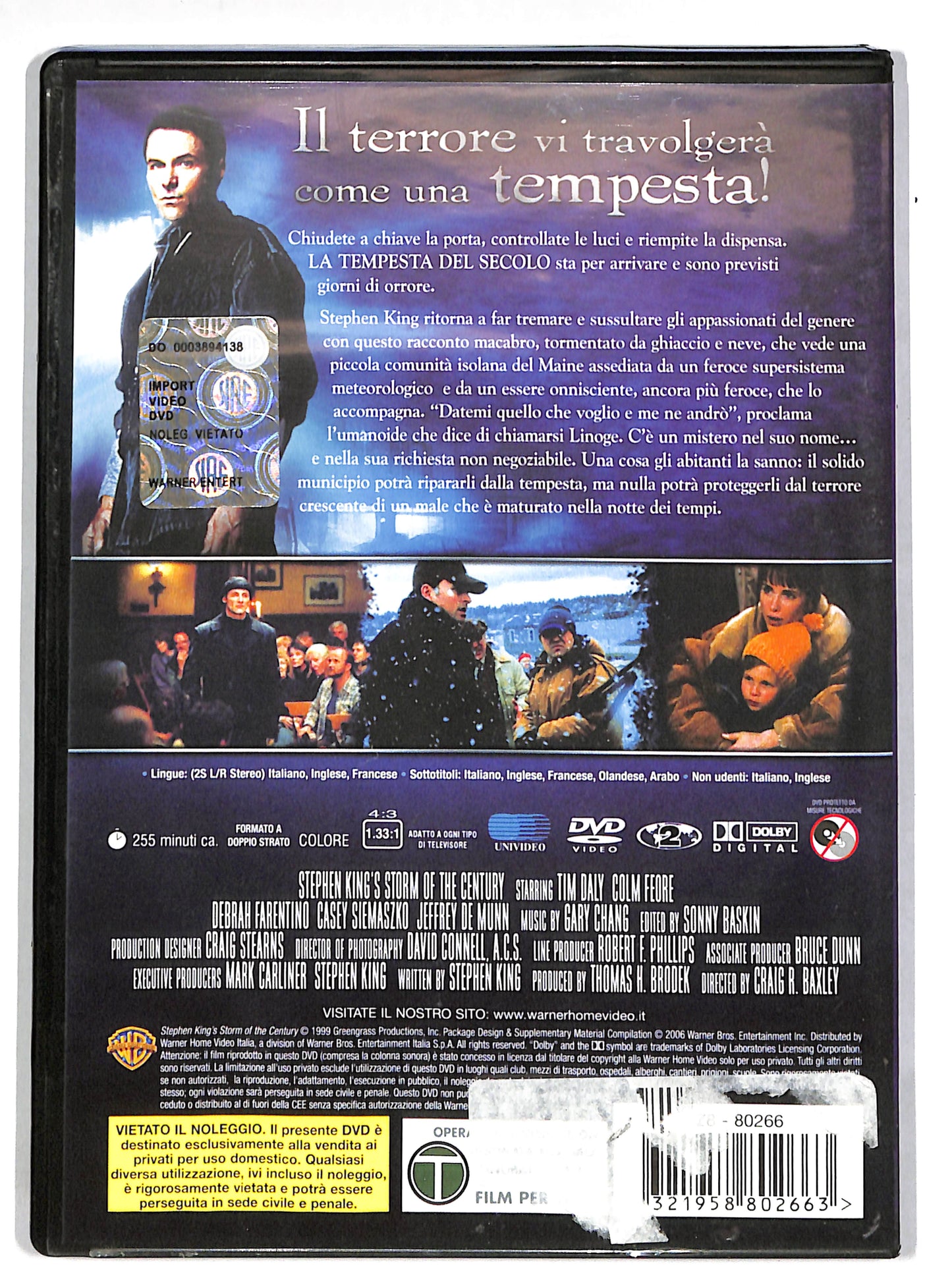 EBOND La tempesta del secolo - edizione 2 dischi DVD DB639123