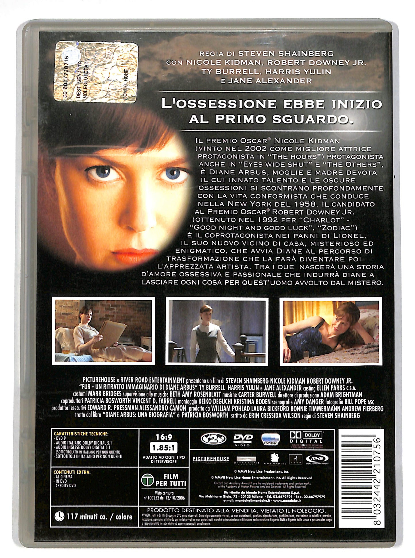 EBOND Fur - Un ritratto immaginario DVD DB639127