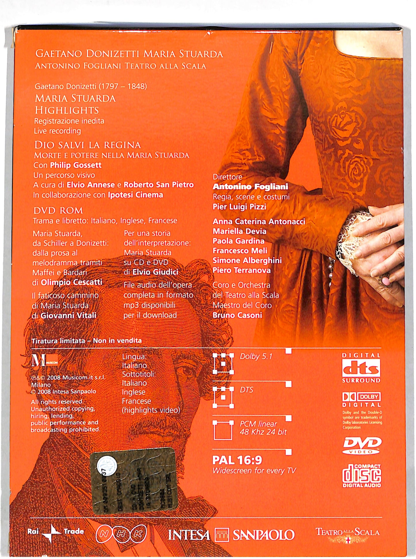 EBOND Gaetano Donizetti - Maria Stuarda EDITORIALE DIGIPACK DVD DB639144