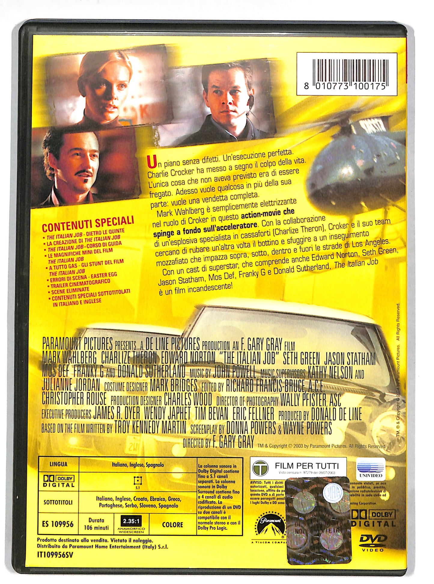EBOND The Italian Job DVD DB639156