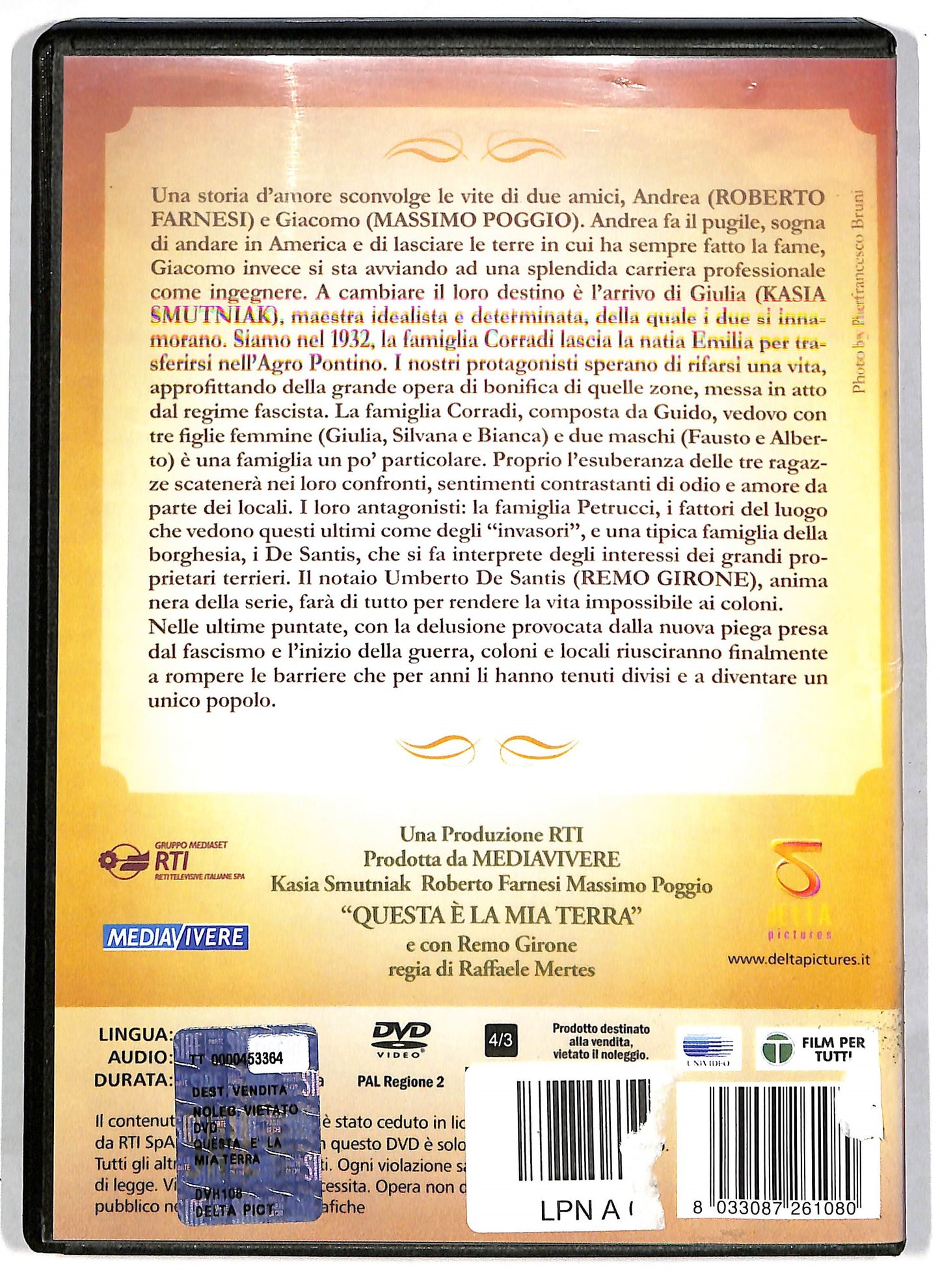 EBOND Questa e la mia terra - Prima Stagione Completa DVD DB639162
