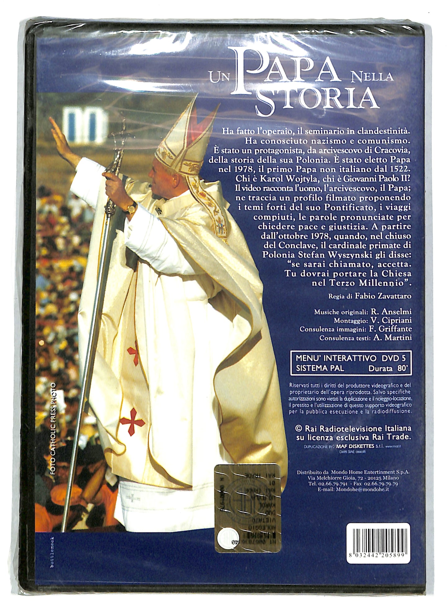 EBOND Karol Wojtyla - Un Papa nella storia DVD DB639442