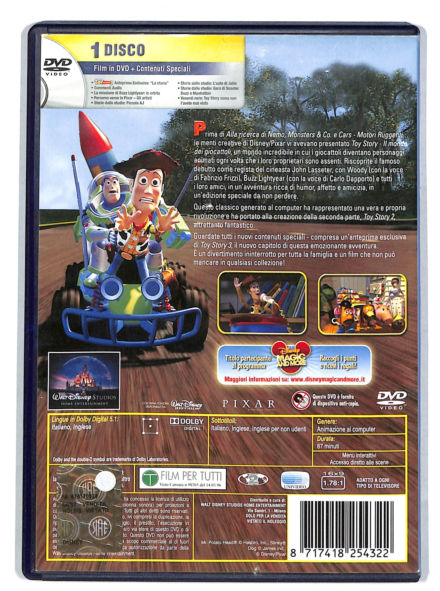 EBOND Toy Story - Il mondo dei giocattoli EDIZIONE SPECIALE DVD DB639607