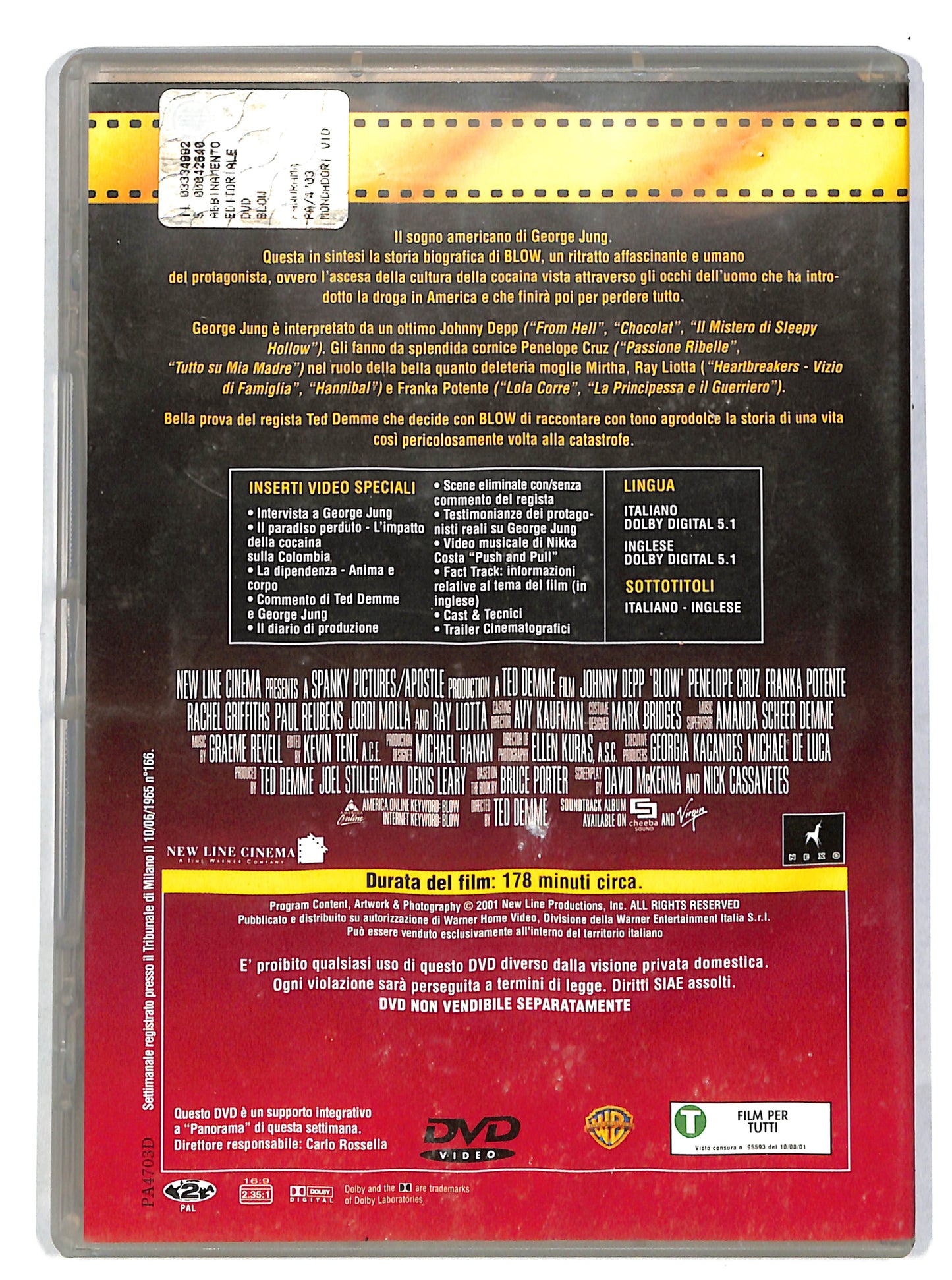 EBOND Blow EDITORIALE DVD DB639631