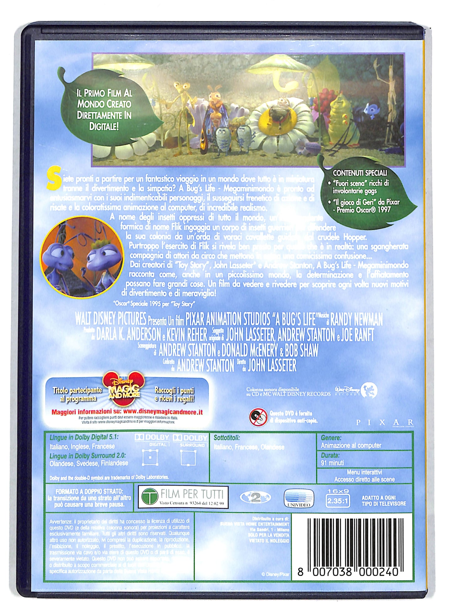 EBOND A bug's life - megaminimondo DVD DB639633