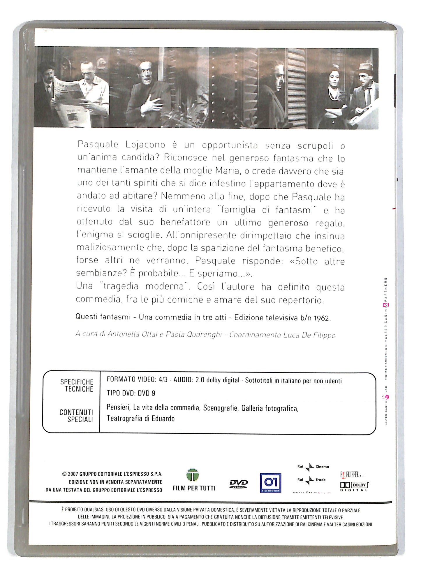 EBOND Questi fantasmi - Le commedie di Eduardo EDITORIALE DVD DB639642