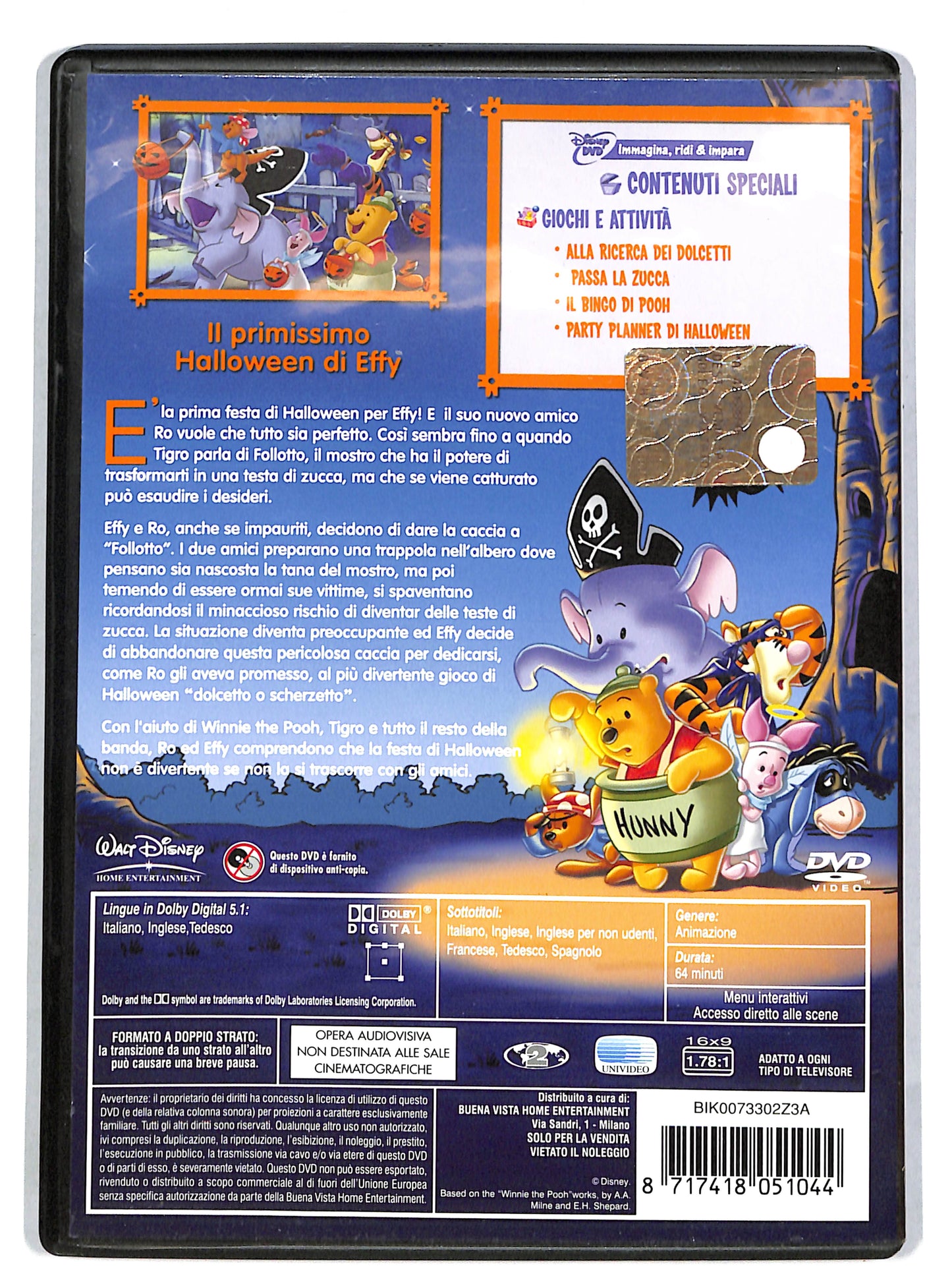 EBOND Il primo halloween da efelante DVD DB639646