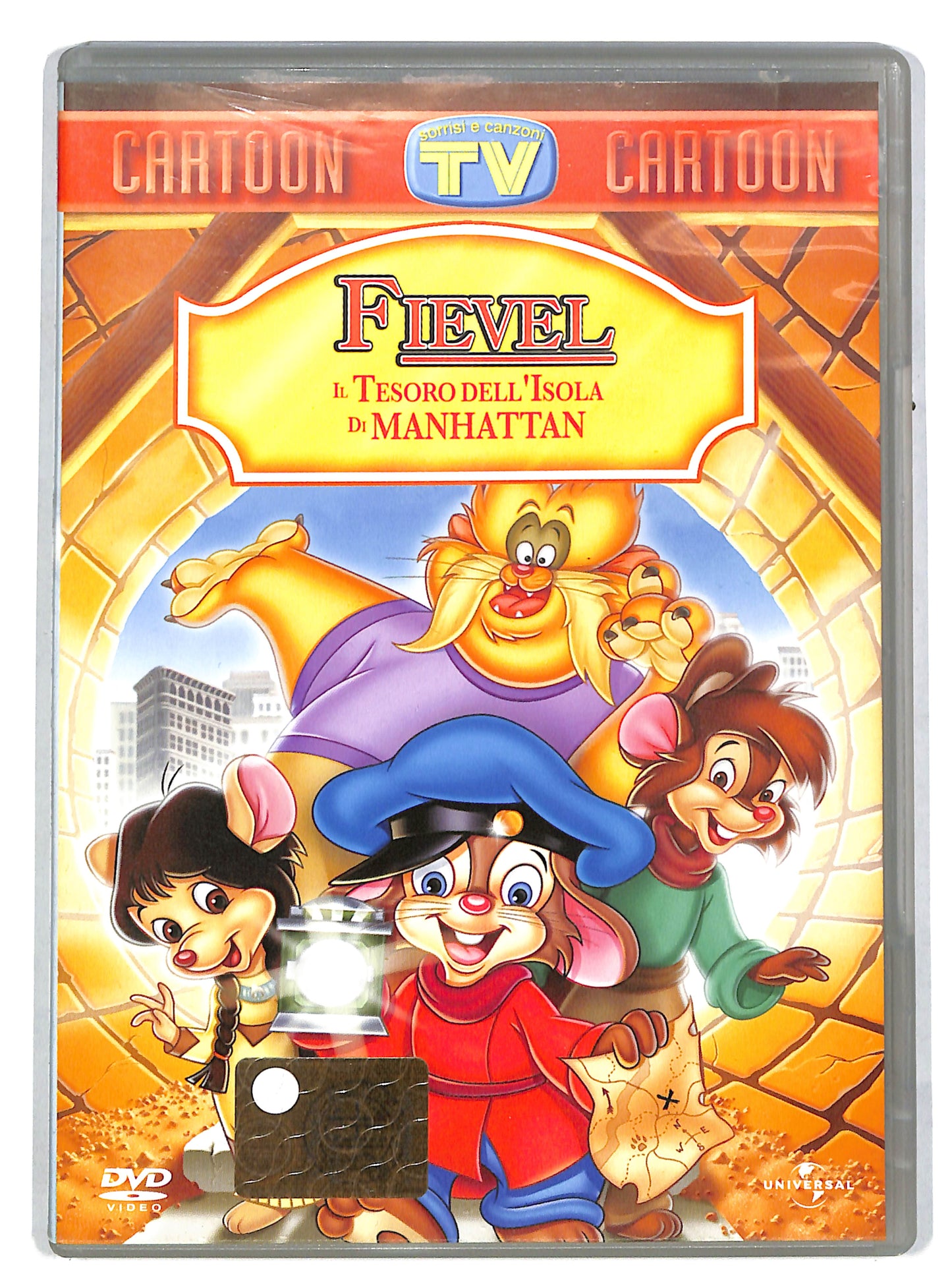 EBOND Fievel - Il tesoro dell'isola di Manhattan EDITORIALE DVD DB639648