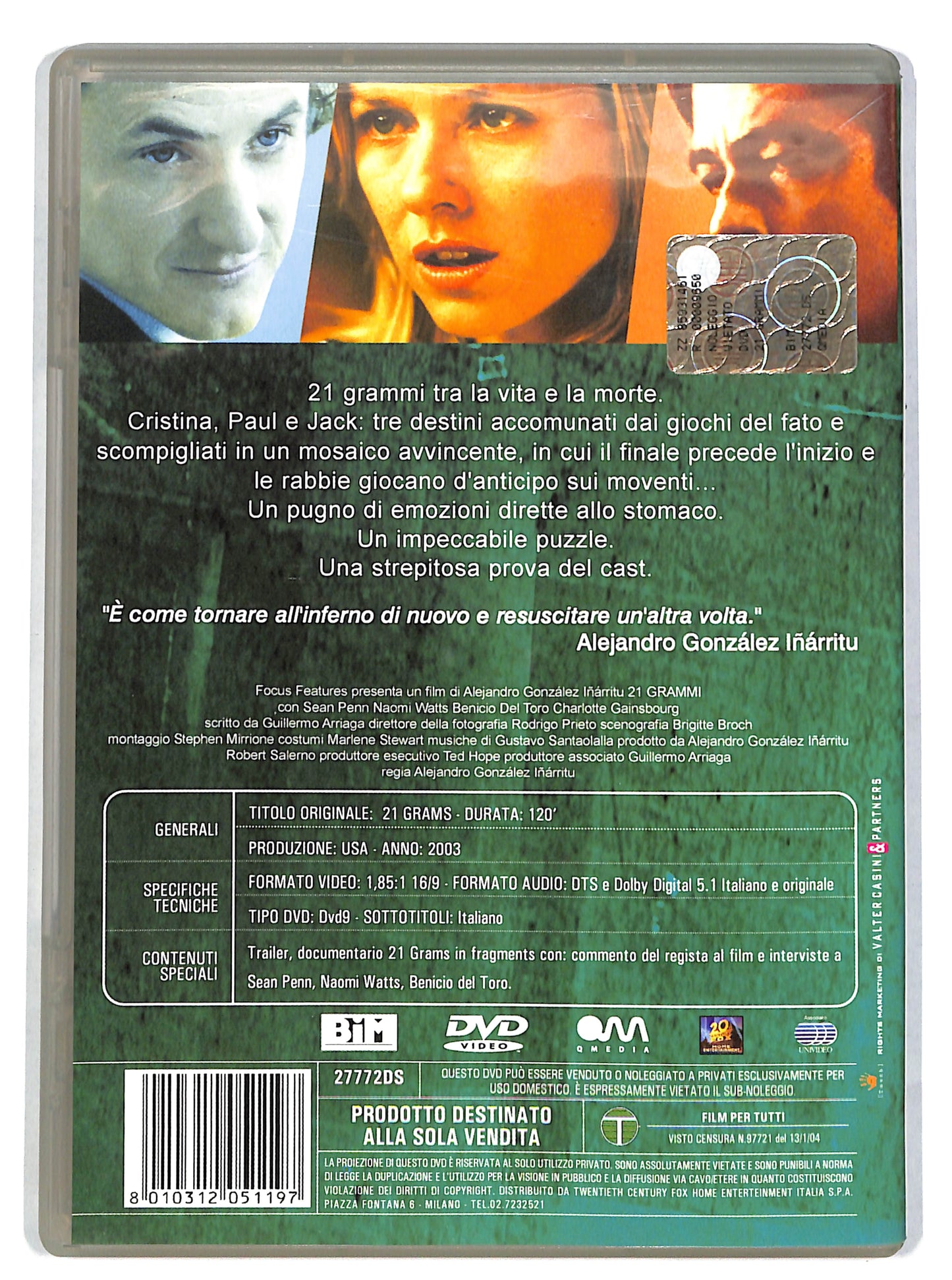EBOND 21 Grammi DVD DB639650