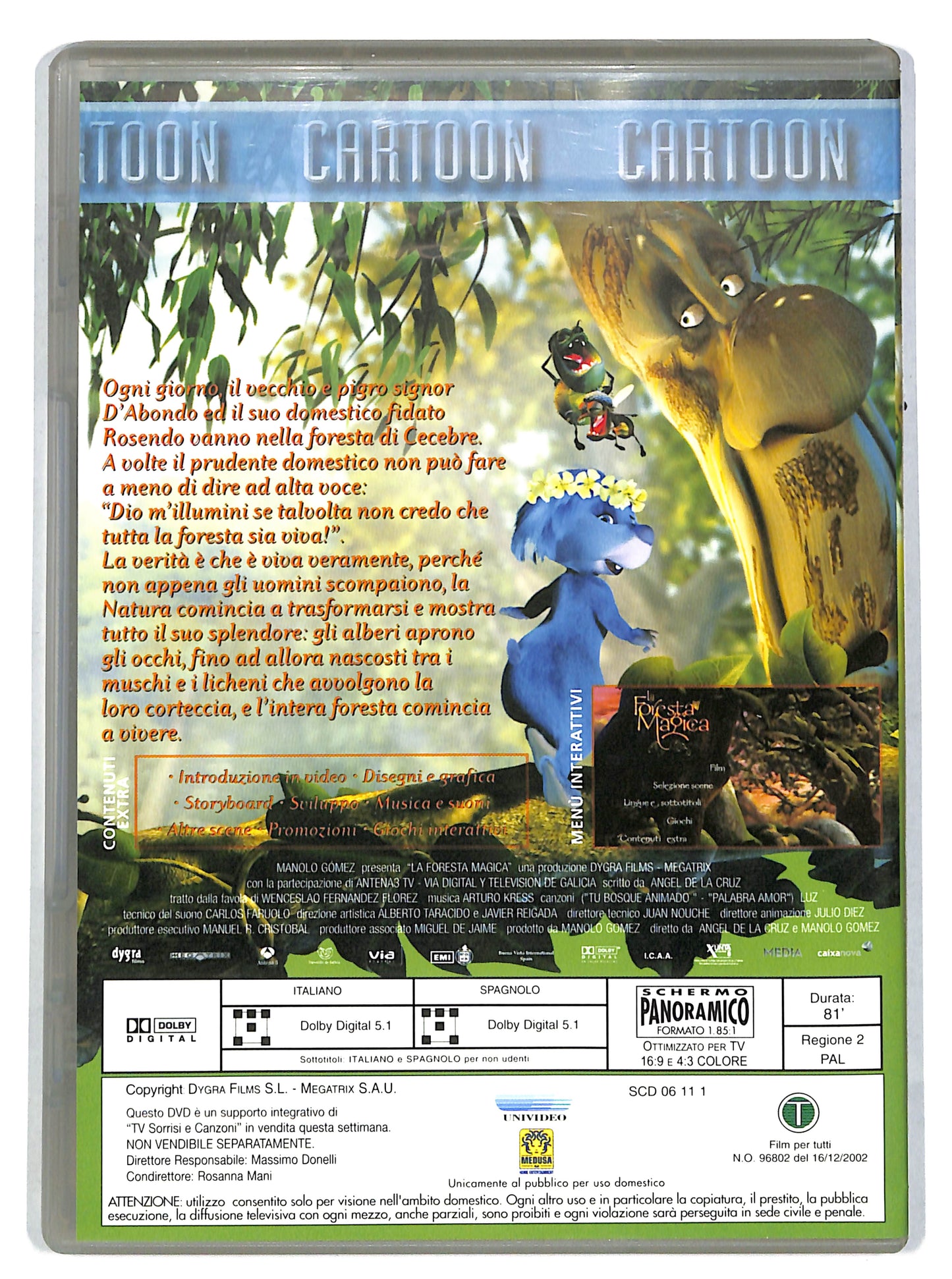 EBOND La foresta magica EDITORIALE DVD DB639659