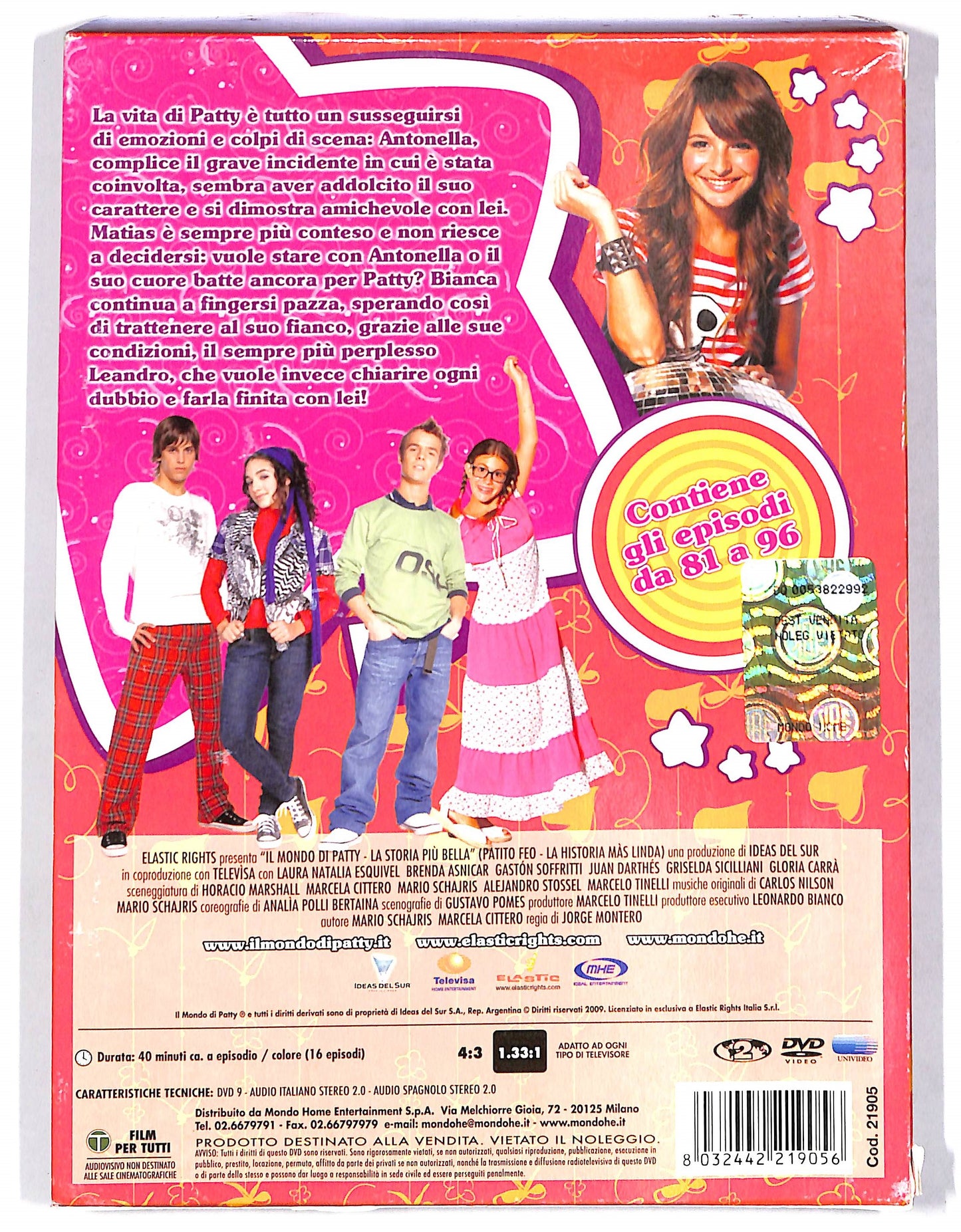 EBOND Il mondo di Patty - La stia piu bella Volume 6 (4dischi) DVD DB640801