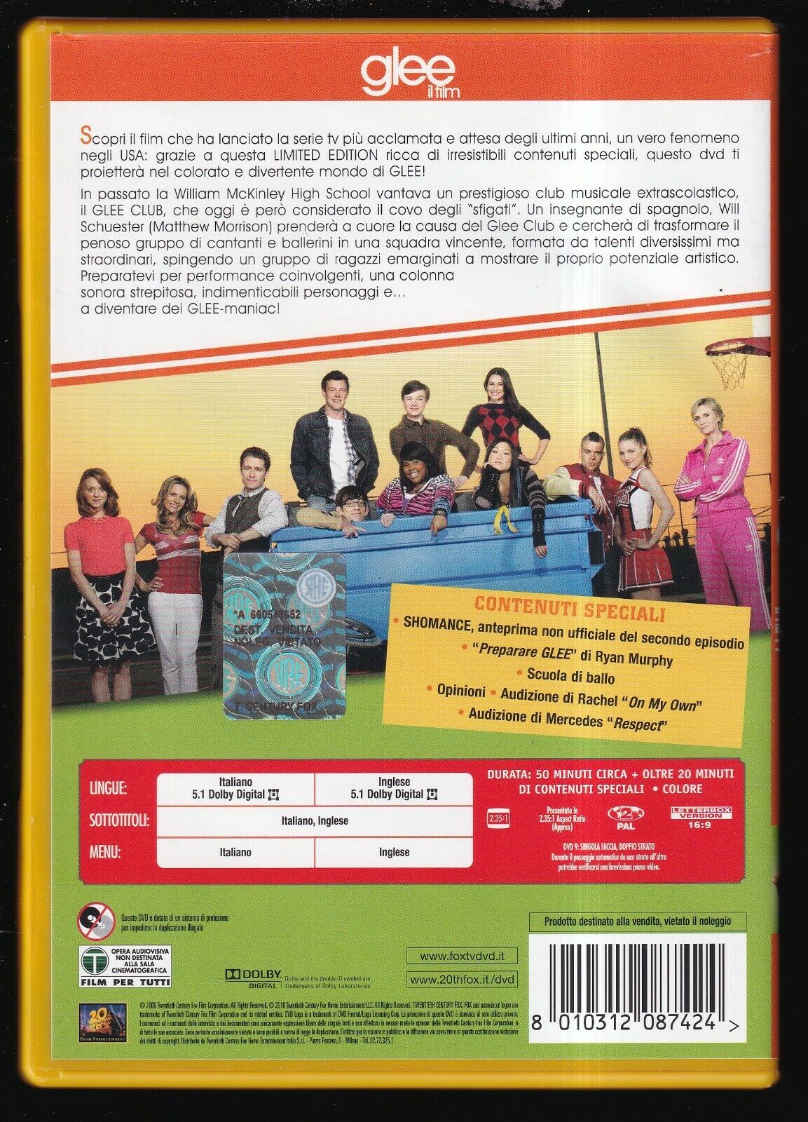 EBOND Glee - Il Film DVD DB640811