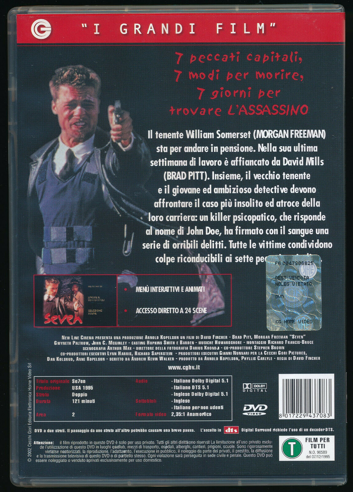 EBOND Seven NOLEGGIO DVD DB640855