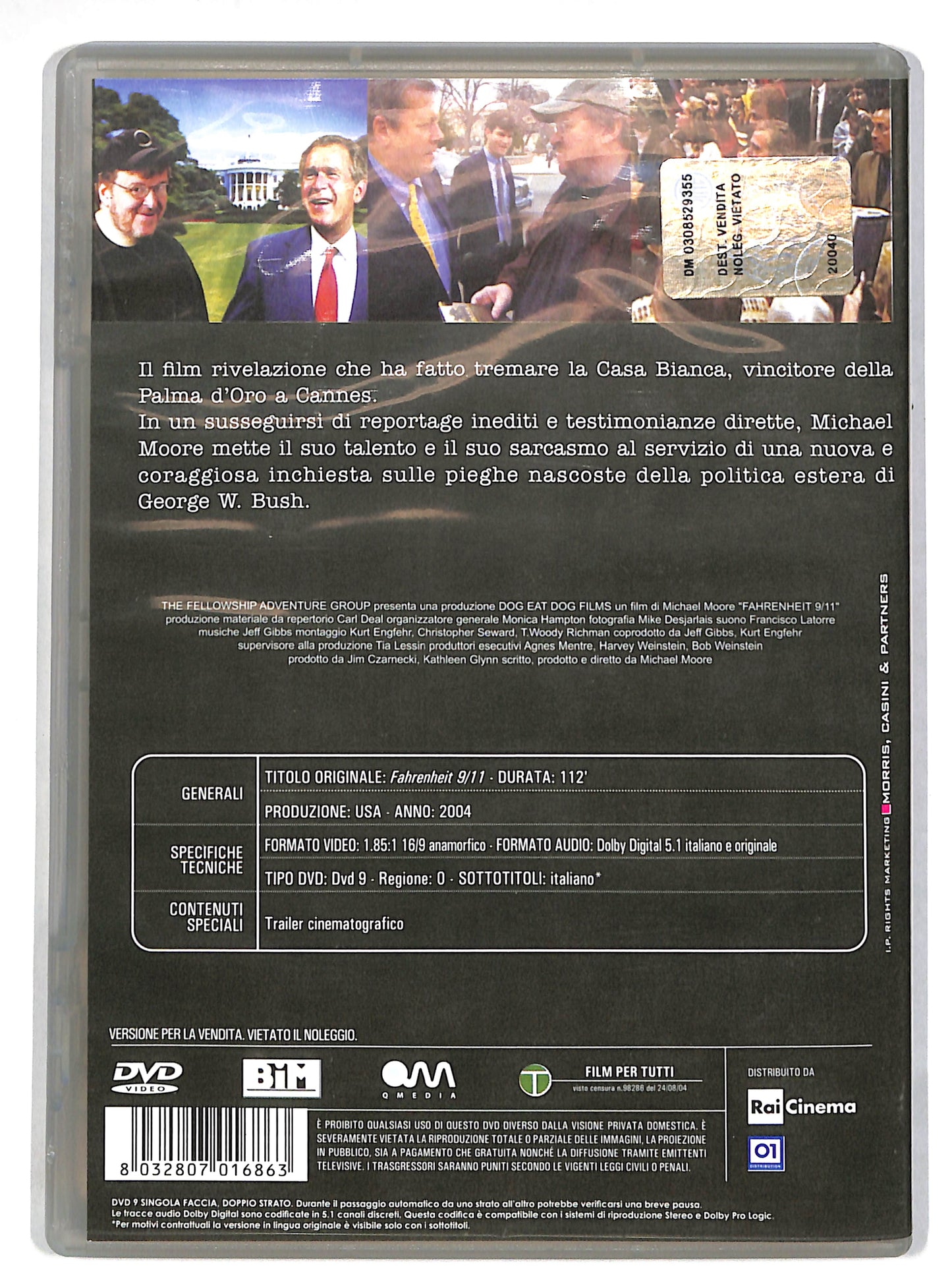 EBOND Fahrenheit 9/11 DVD DB641105
