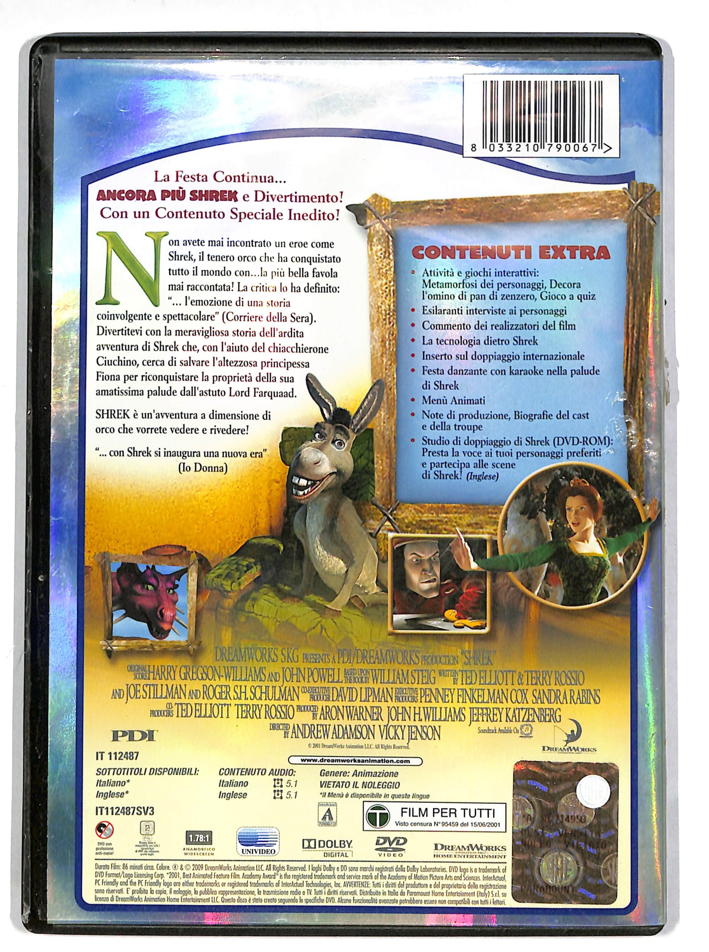 EBOND Shrek DVD DB641107