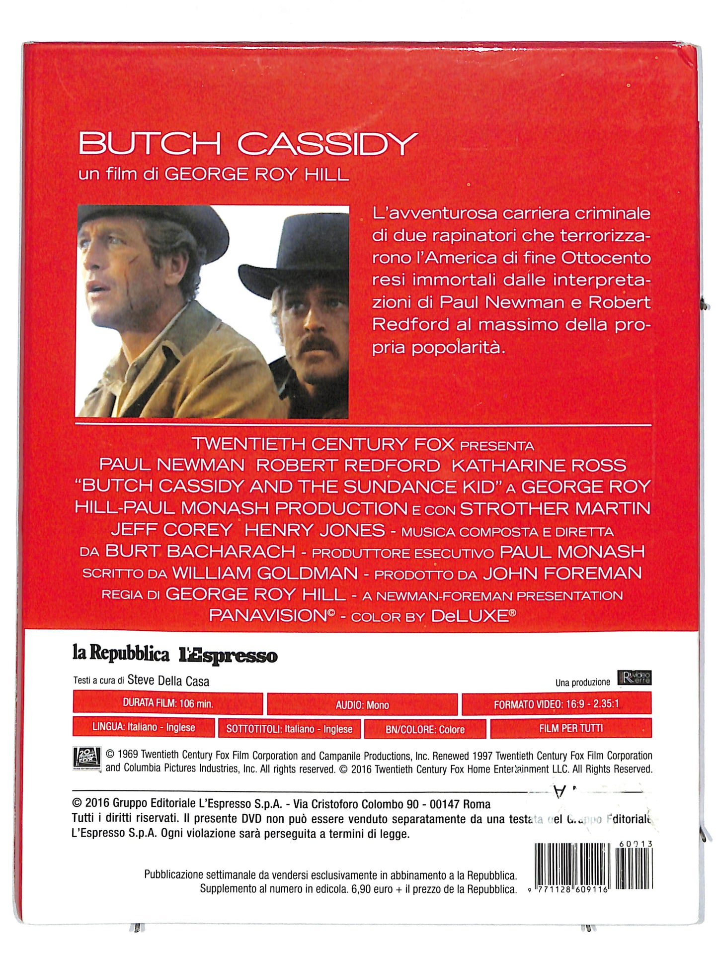 EBOND Butch cassidy EDITORIALE DIGIPACK DVD DB641145