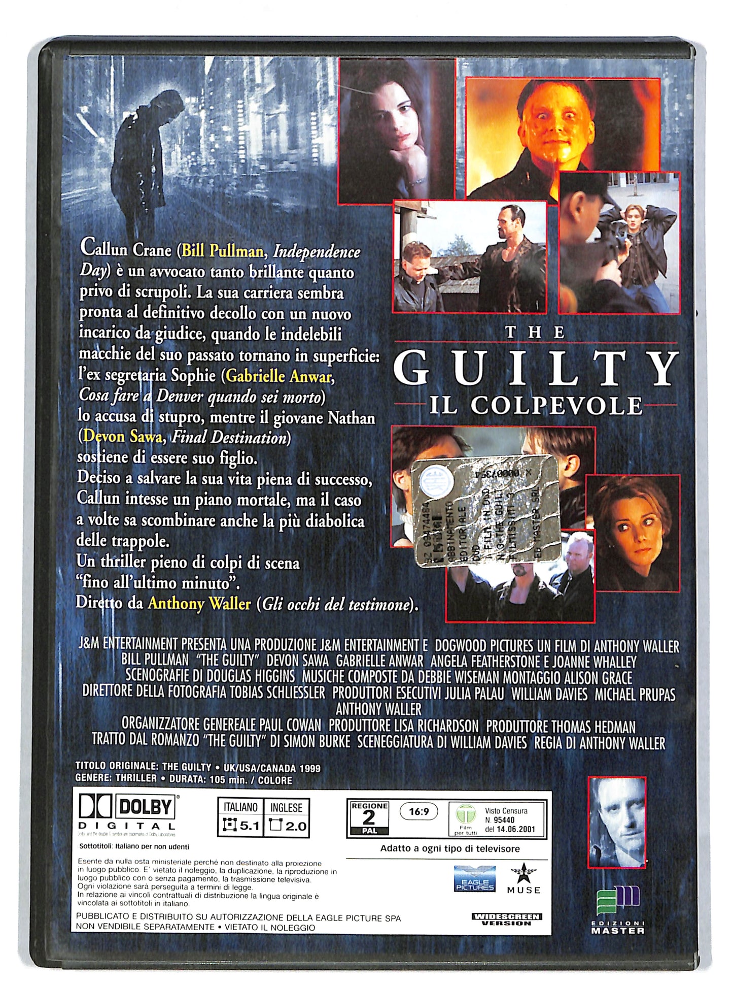 EBOND The Guilty - Il colpevole EDITORIALE DVD DB641159