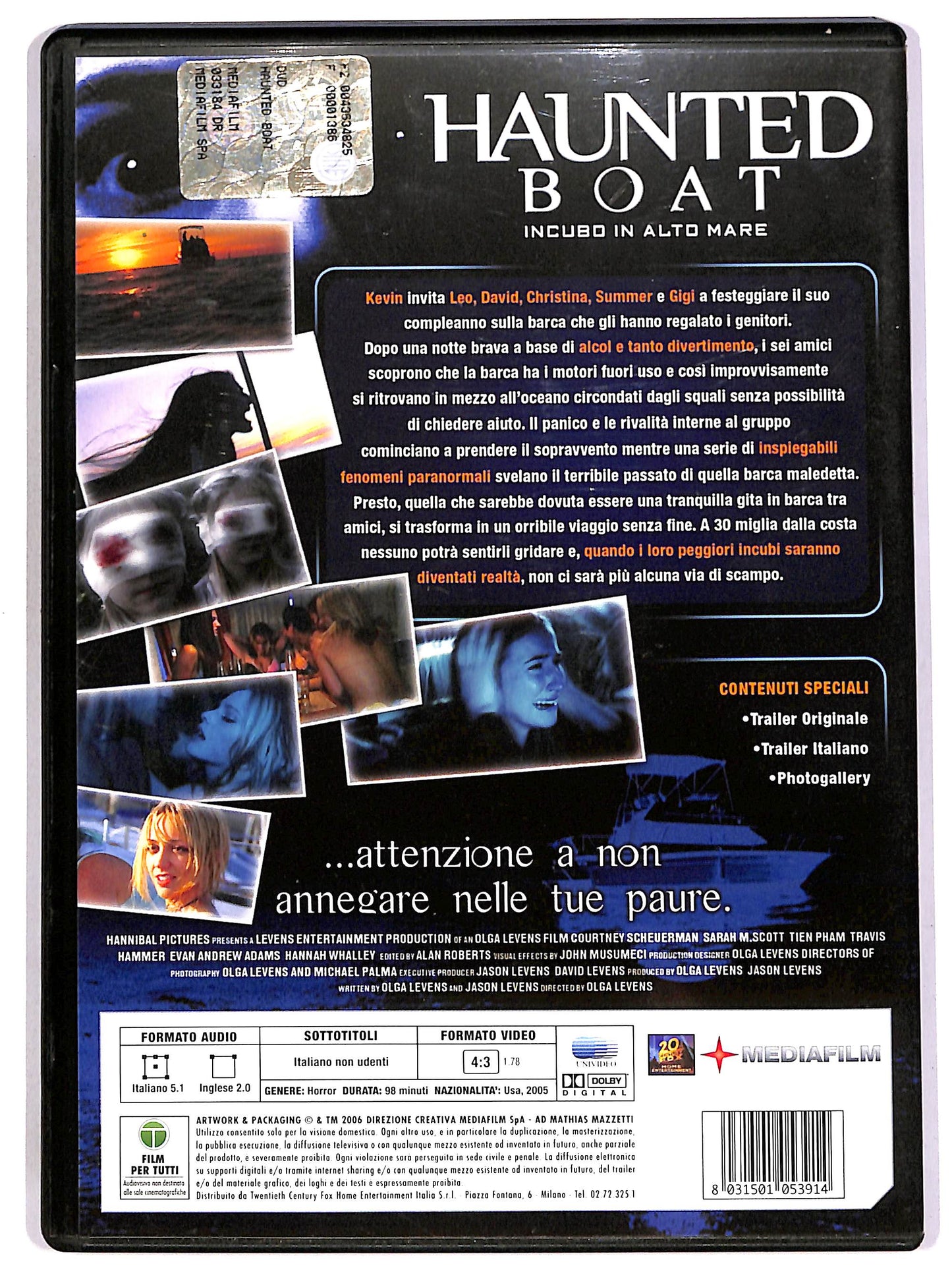 EBOND Haunted Boat NOLEGGIO DVD DB641448