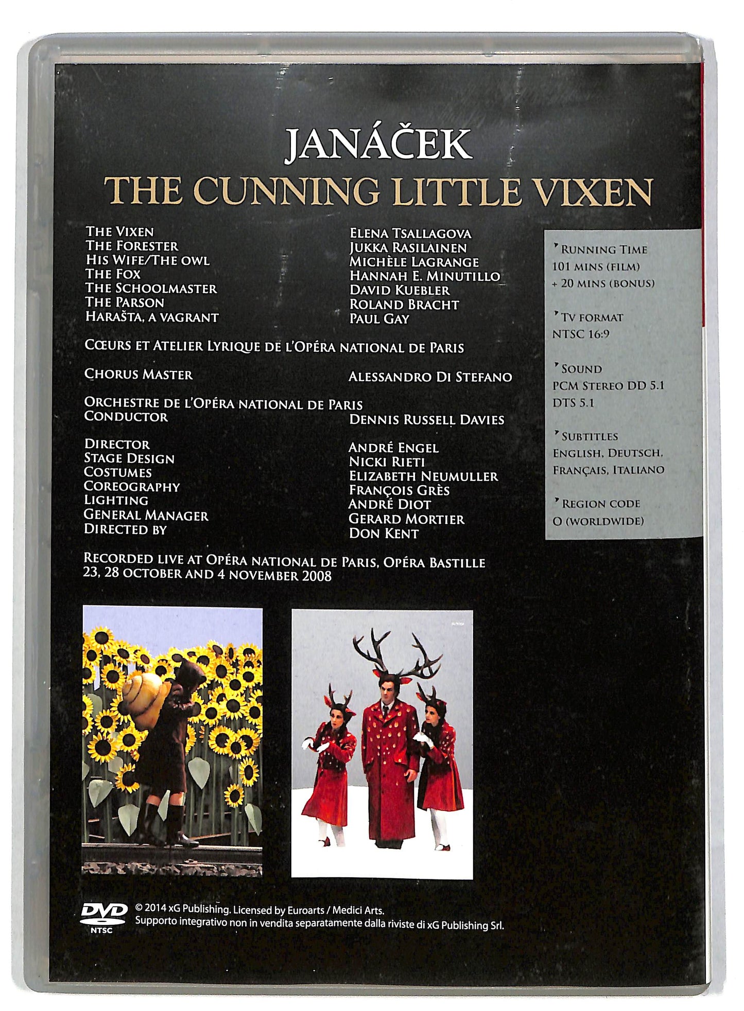 EBOND Janacek the cunning little vixen EDITORIALE DVD DB641627