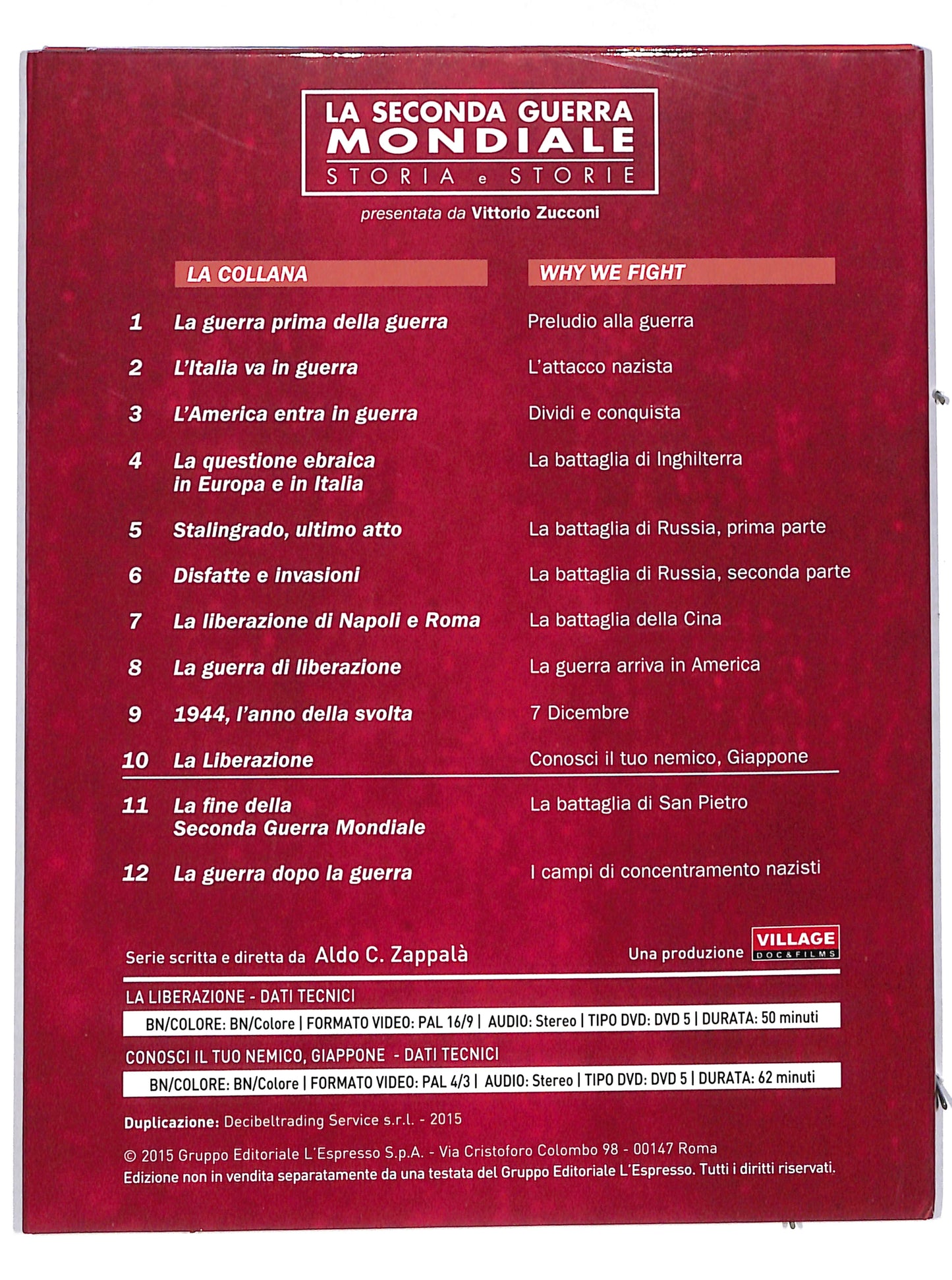 EBOND La liberazione - la seconda guerra vol 10 EDITORIALE DVD DB641659
