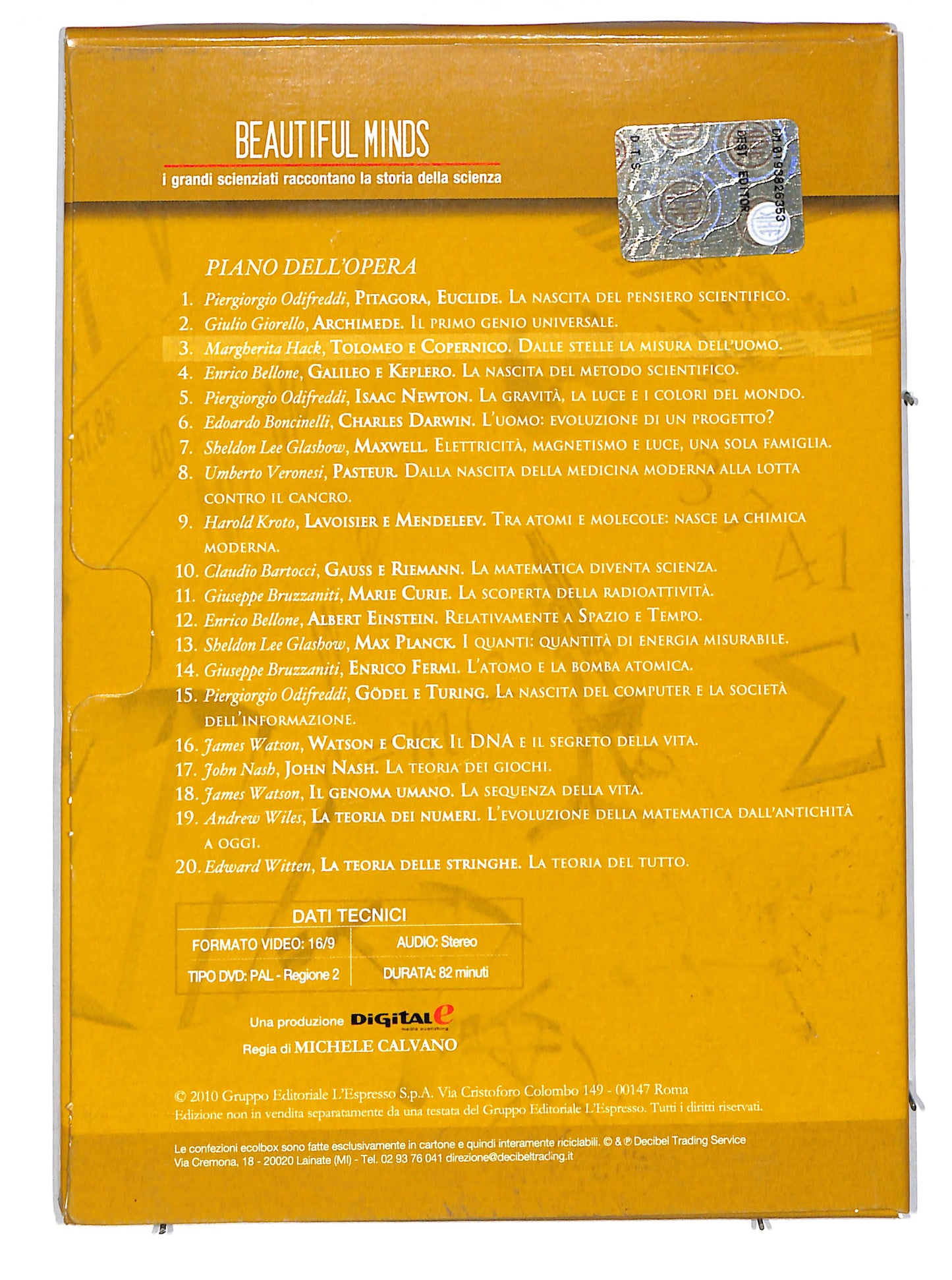 EBOND Tolomeo e copernico dalle stelle la EDITORIALE DVD DB641663