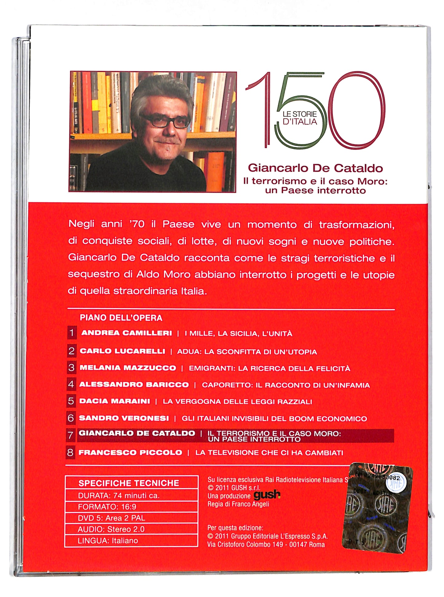 EBOND Il terrorismo e il caso moro un paese interrotto EDITORIALE DVD DB641670