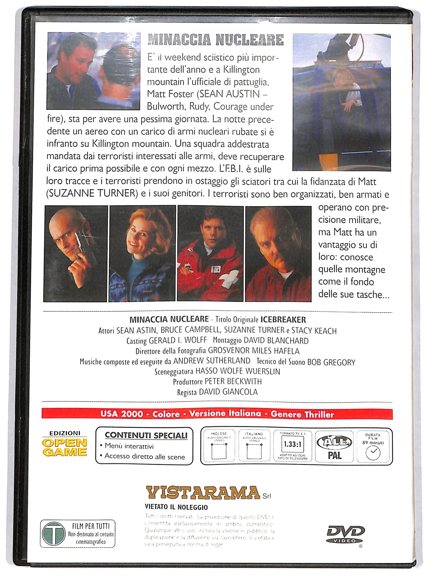 EBOND Minaccia nucleare EDITORIALE DVD DB641805