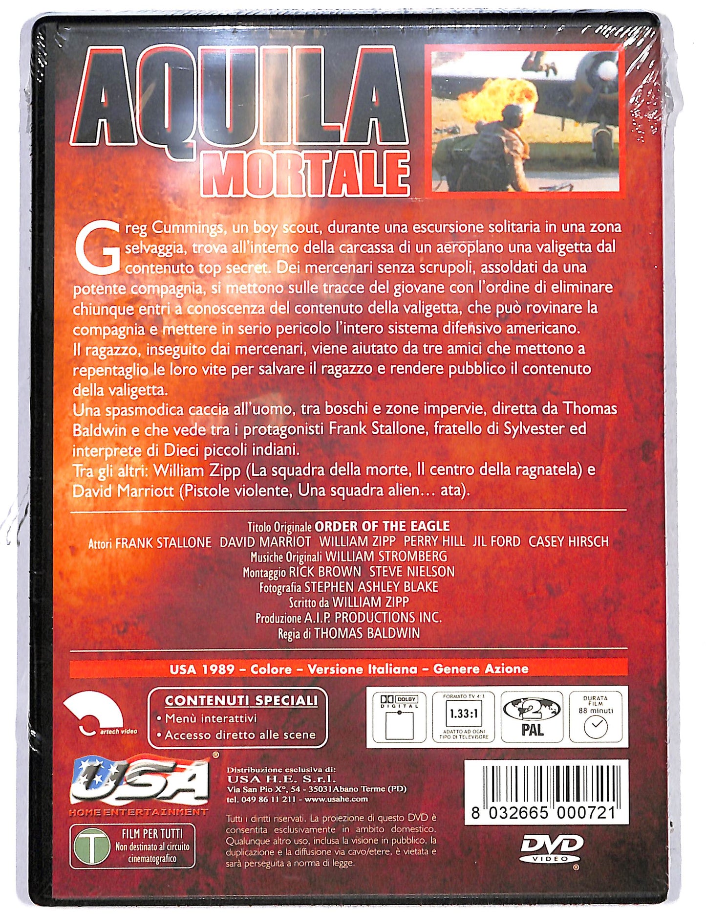 EBOND Aquila mortale DVD DB641845