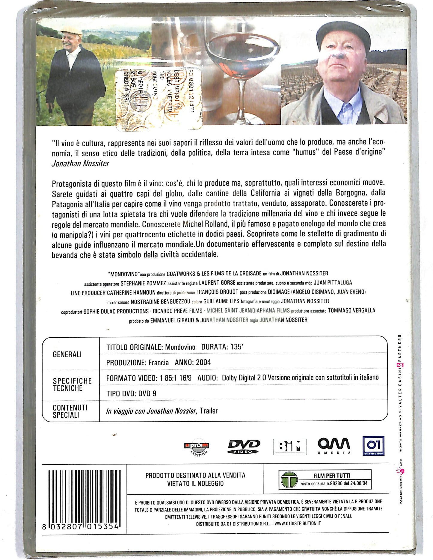 EBOND Mondovino DVD DB641861