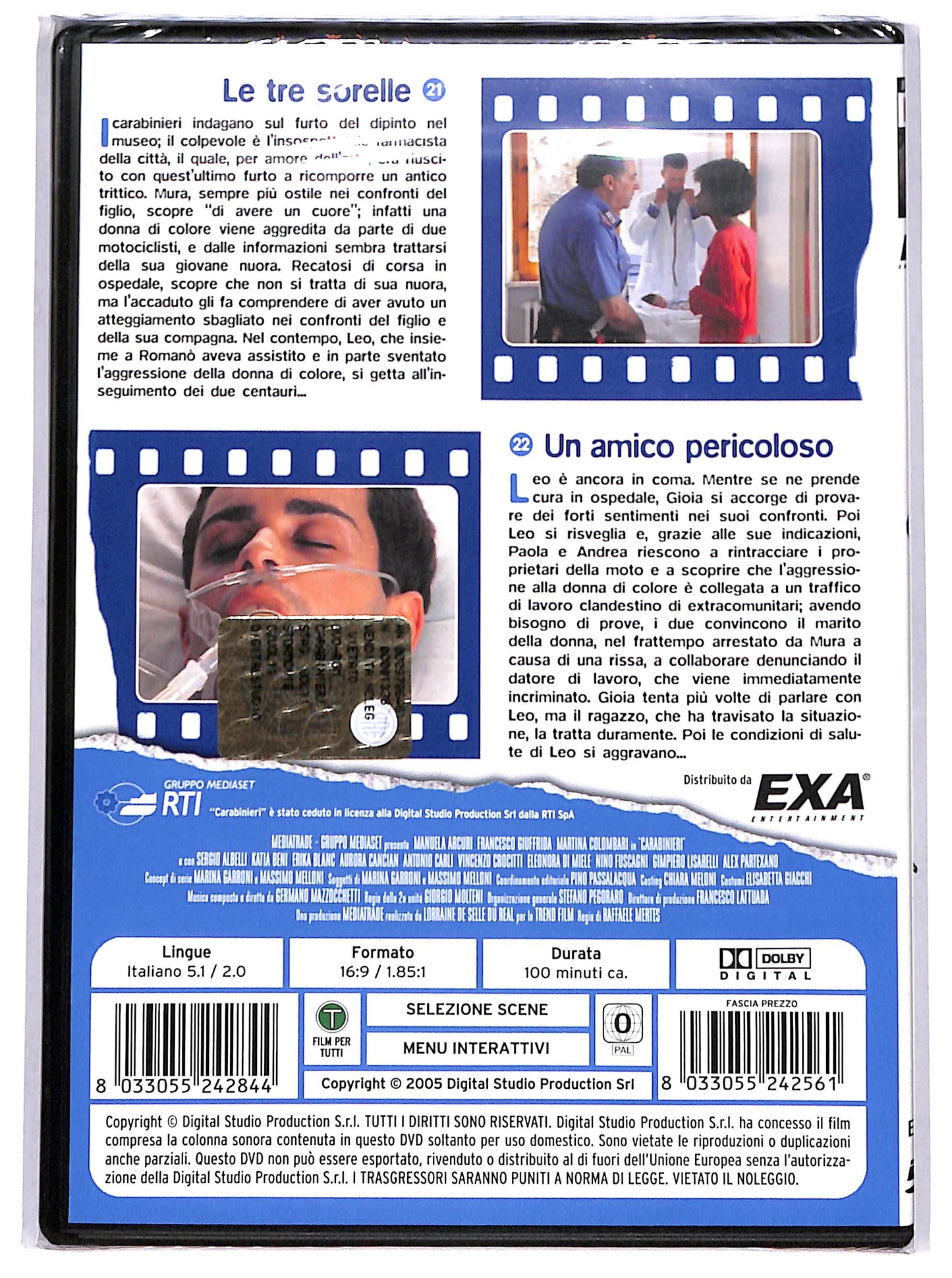 EBOND Carabinieri volume 11 - le 3 sorelle - un amico pericoloso DVD DB642131