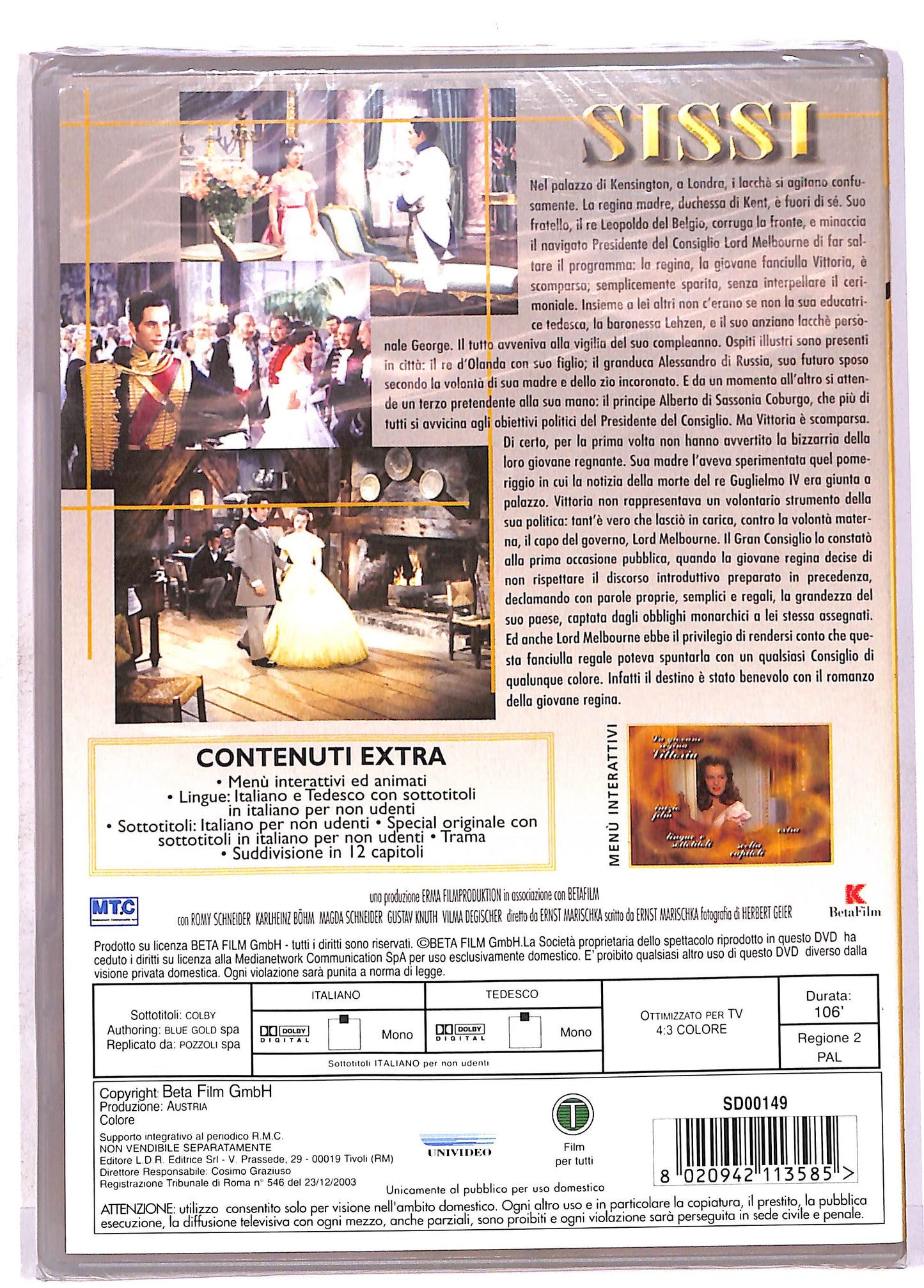 EBOND Sissi - La Giovane Regina Vittoria DVD DB642138