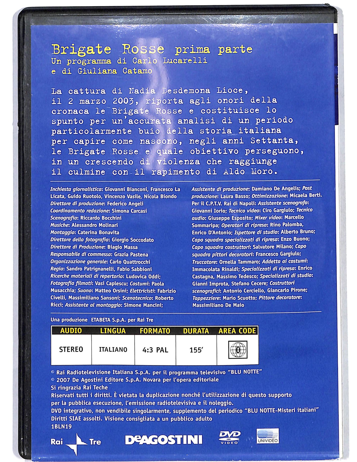 EBOND Brigate Rosse Prima parte vol.19 EDITORIALE DVD DB642156