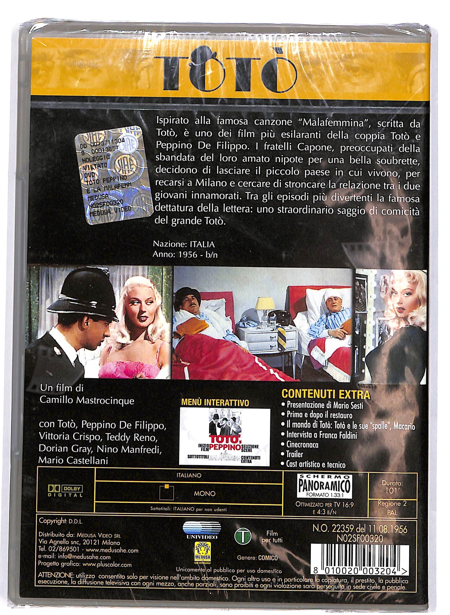 EBOND Toto, Peppino e la... malafemmina DVD DB643132