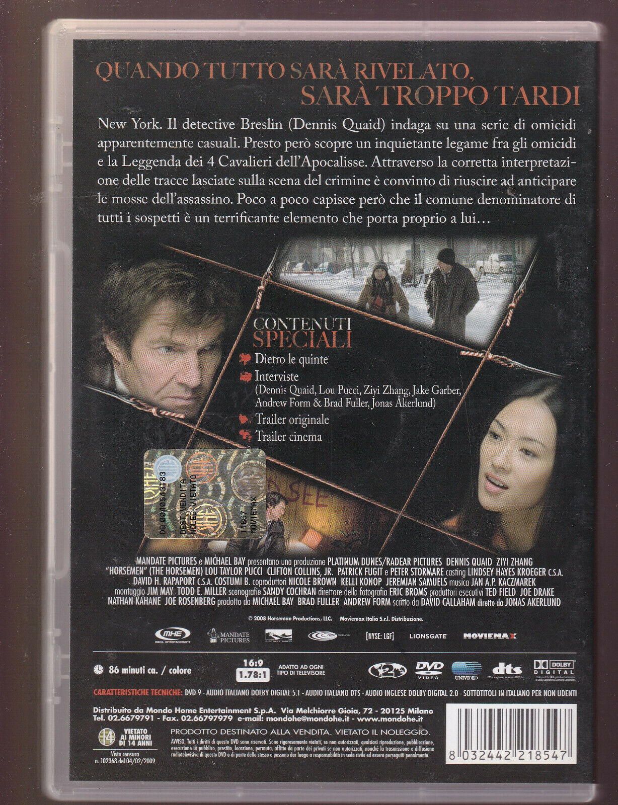 EBOND The Horsemen DVD DB644134