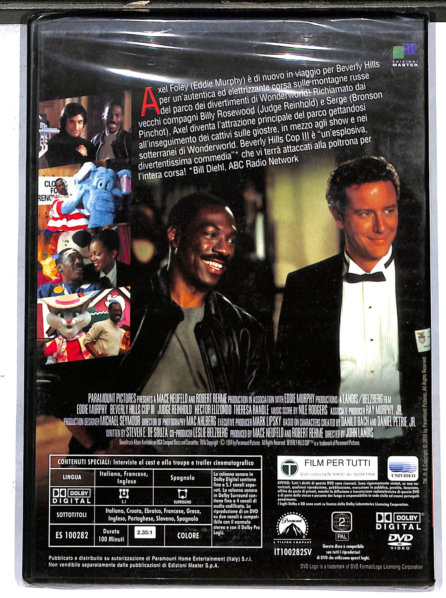 EBOND Beverly Hills Cop III - Un piedipiatti a Beverly Hills III DVD DB644425