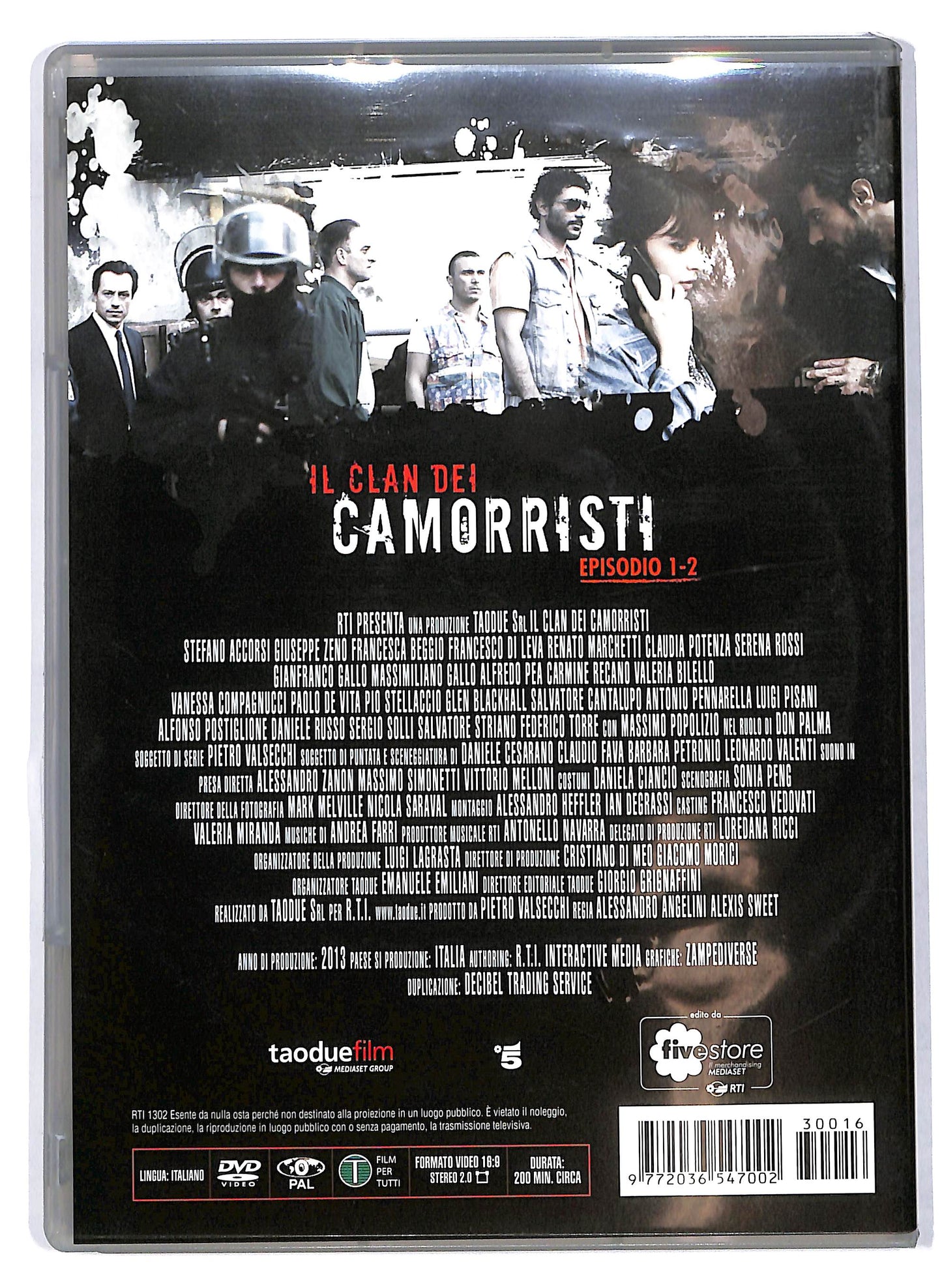 EBOND Il Clan dei Camorristi Puntate 1 - 2 EDITORIALE DVD DB644429