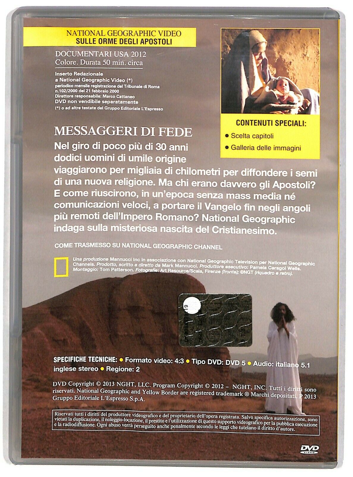 EBOND Sulle Orme Degli Apostoli - National Geographic Vol.122 DVD DB644441
