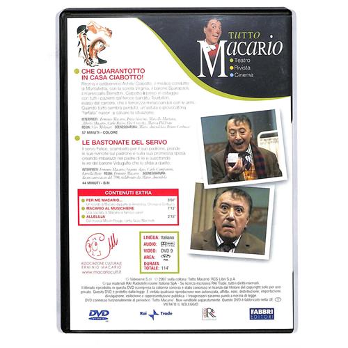 EBOND Tutto Macario Che Quarantotto In Casa Ciabotto Editoriale DVD DB644445