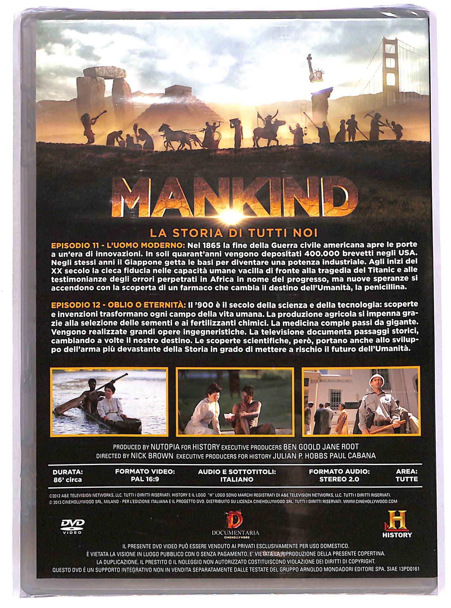 EBOND Mankind: la storia di tutti noi - Volume 6 EDITORIALE DVD DB644474