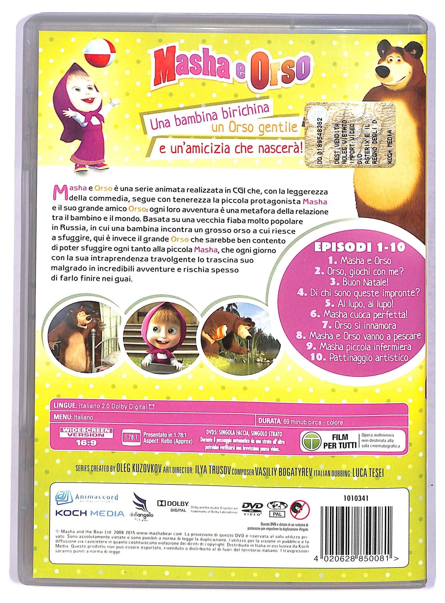 EBOND Masha e Orso Volume 01 DVD DB644717