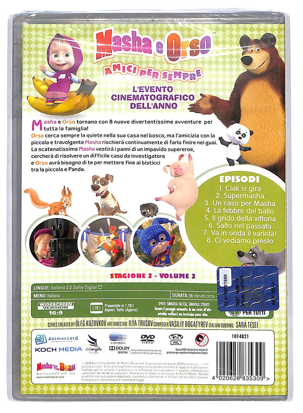 EBOND Masha e Orso - Amici per sempre (Stagione 2 - Volume 2) DVD DB644719