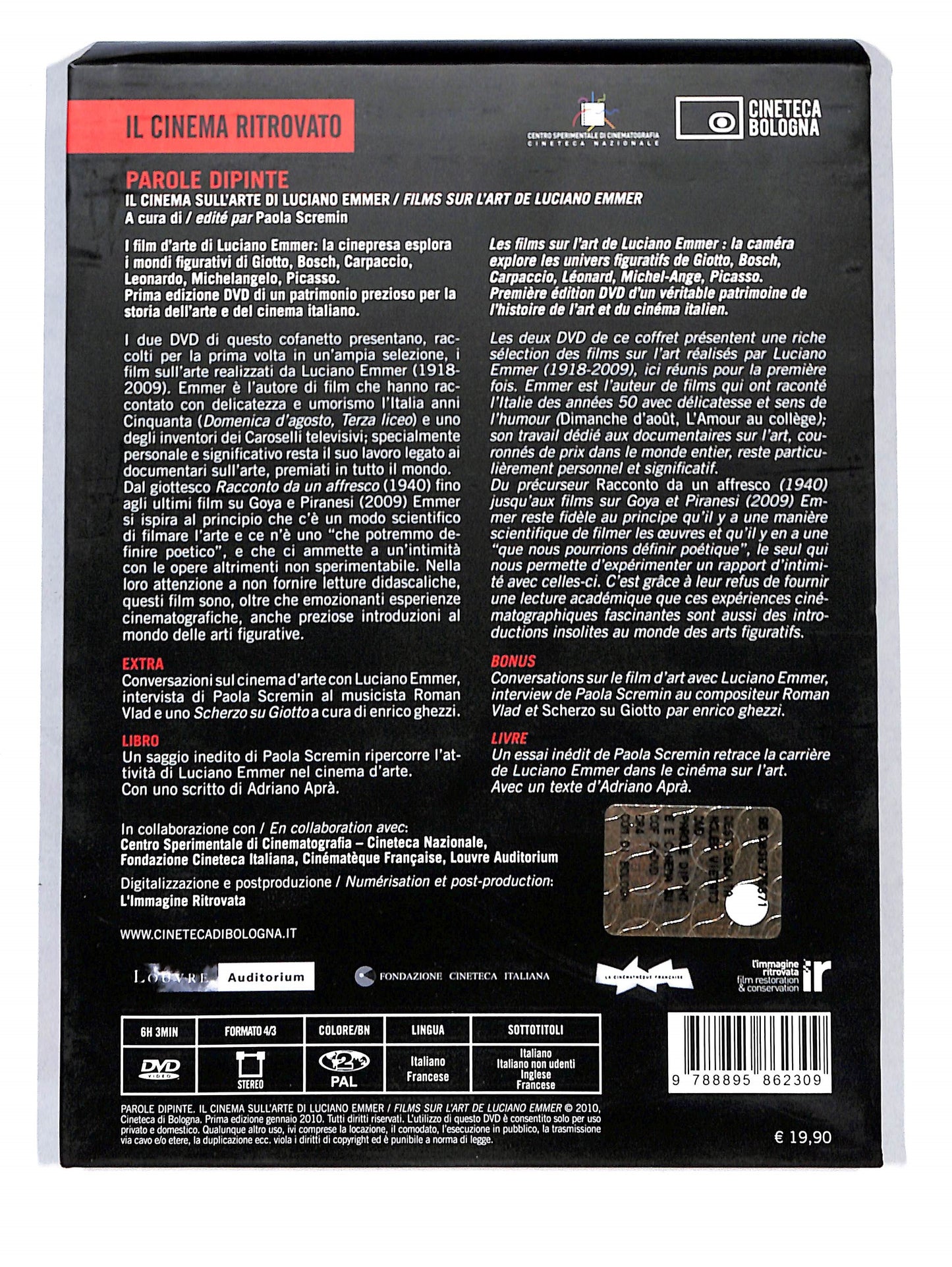 EBOND Parole Dipinte + libro DVD DB644805